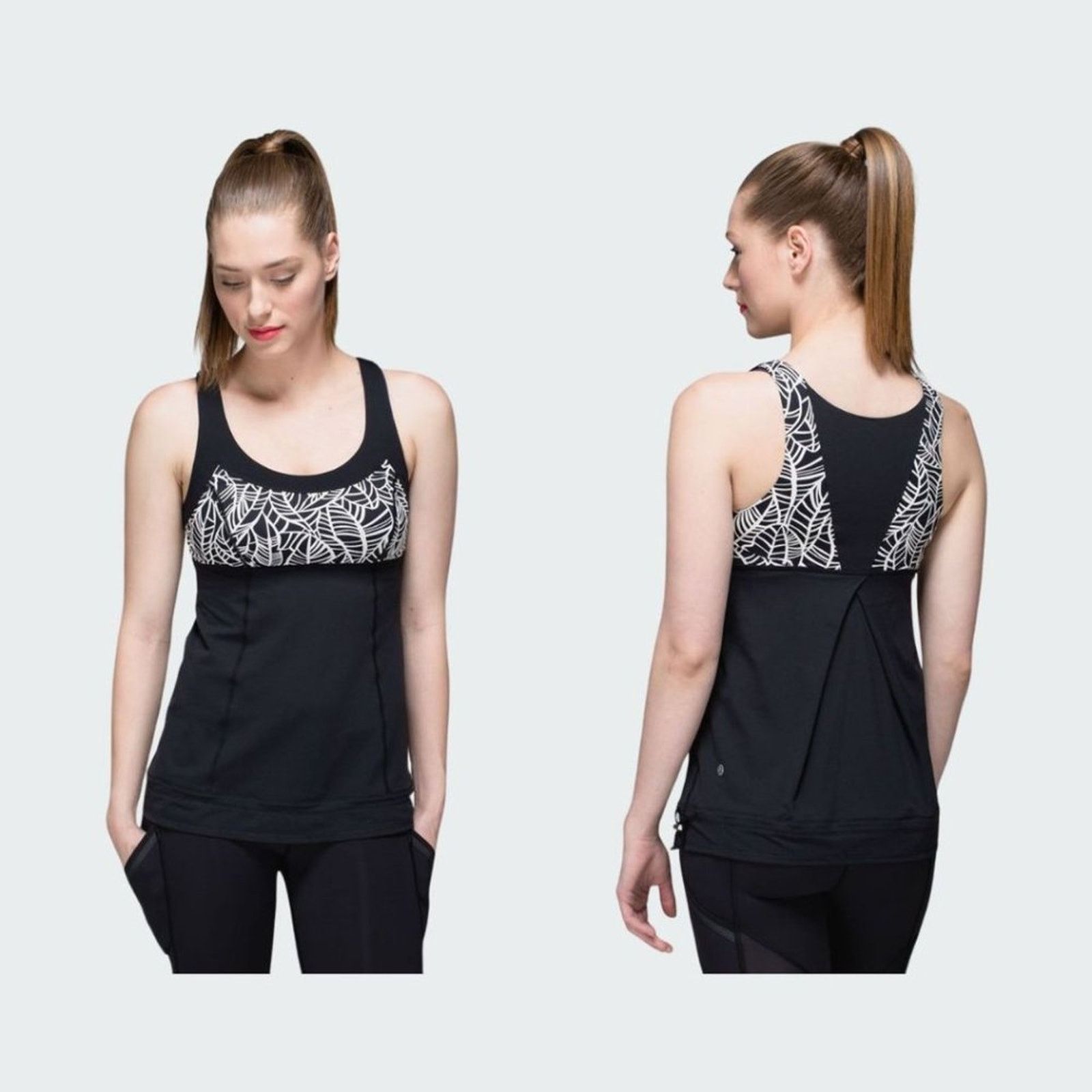 Lululemon Lululemon Run Ta Ta Topper Tank Top Black Size 4 Size S / US 4 / IT 40 - 1 Thumbnail