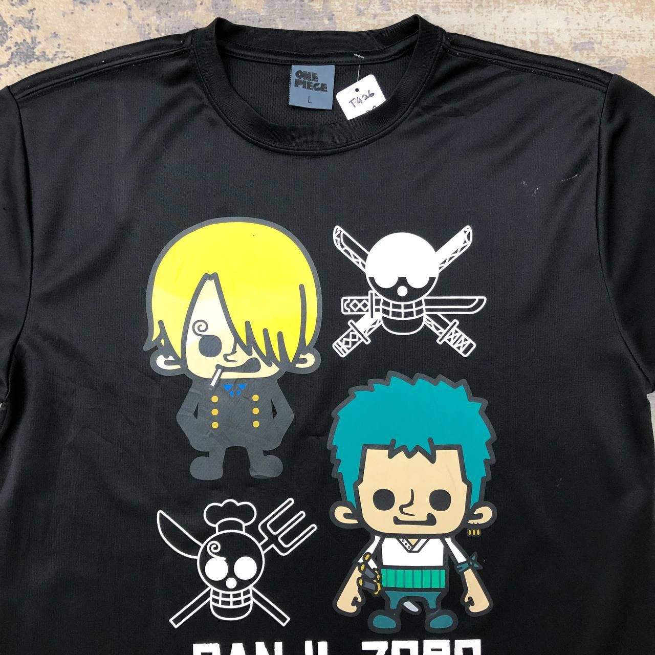 One Piece T426 SANJI X ZORO ONE PIECE ANIME JERSEY Size US M / EU 48-50 / 2 - 3 Thumbnail