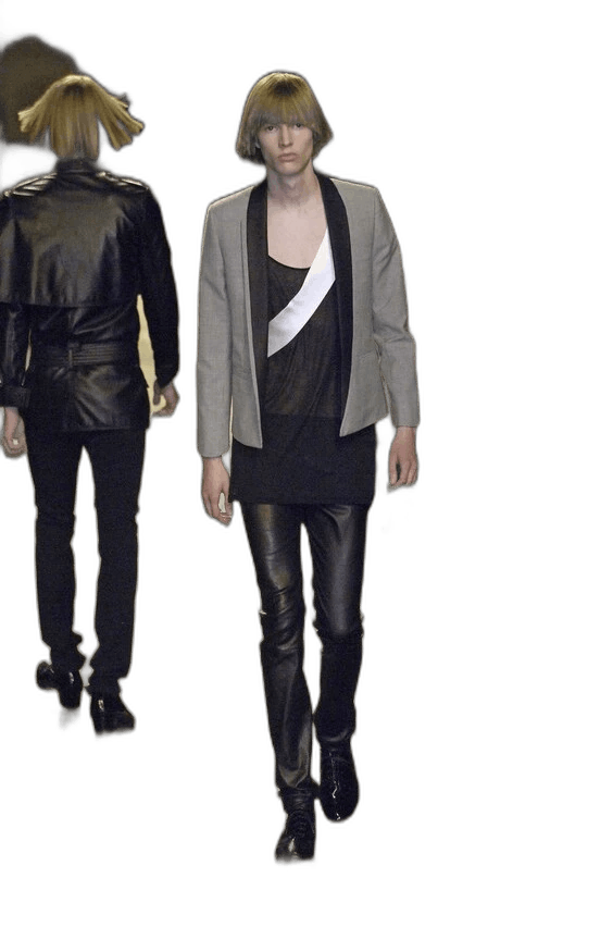 Dior Homme Black Suit Runway Collection
