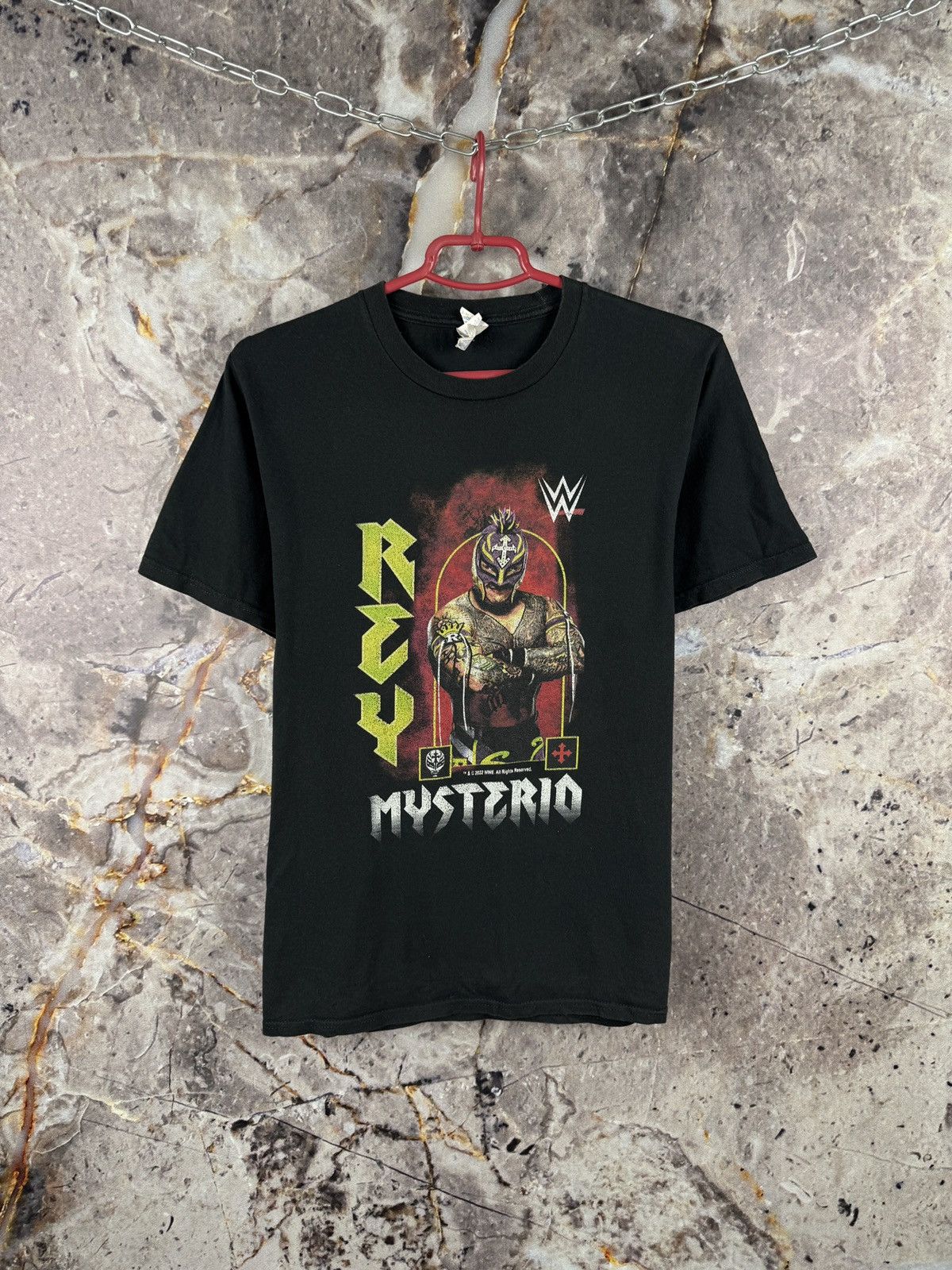 WWE Men’s WWE WWF Rey Mysterio Wrestling Size Small Size US S / EU 44-46 / 1 - 1 Thumbnail
