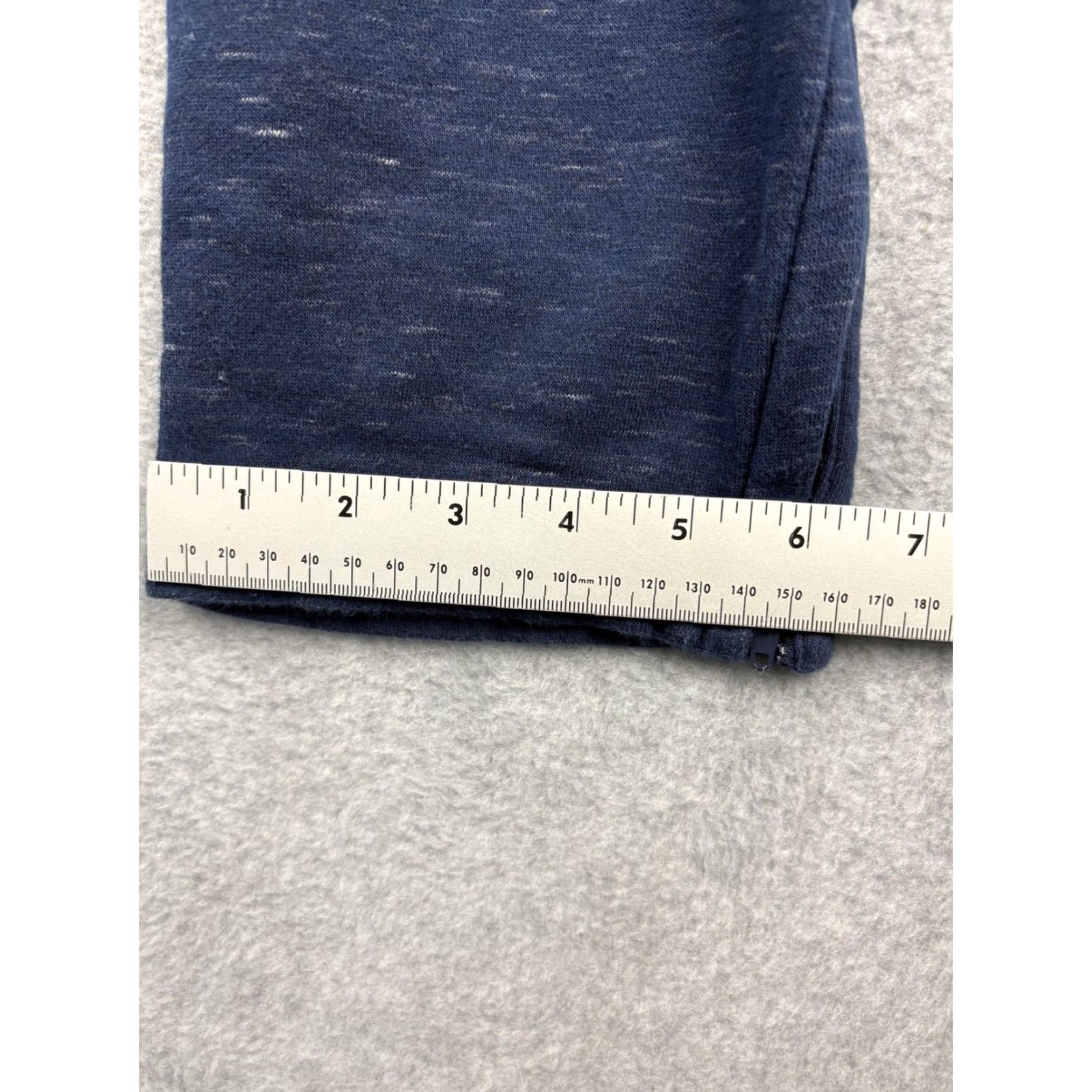 Adidas Adidas Pants Mens Large Blue Athletic Joggers Sweatpants Drawstring Logo Pockets Size US 33 - 6 Thumbnail