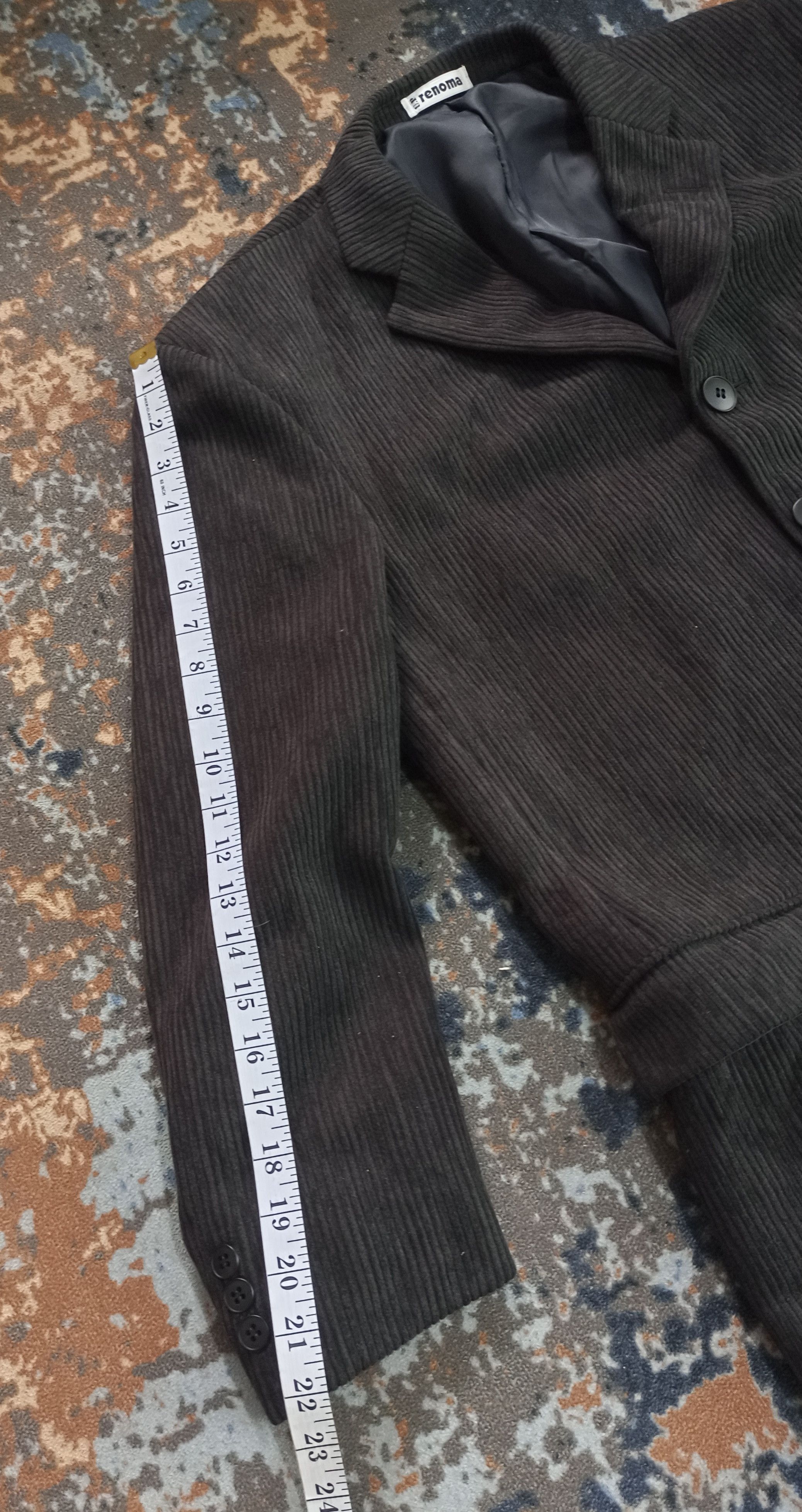 Renoma Rare🔥 UP Renoma Corduroy Button Up Blazer Size US M / EU 48-50 / 2 - 11 Thumbnail