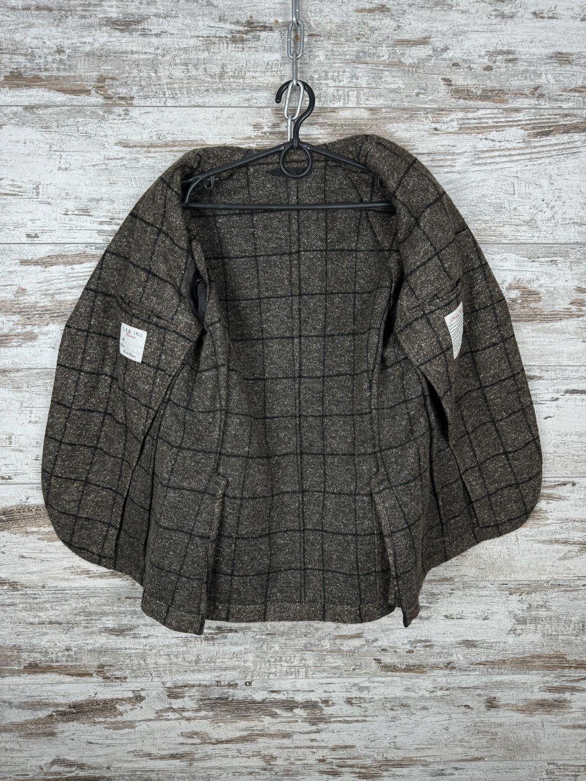 L.B.M. 1911 Mens L.b.m. 1911 Sport Giacca blazer jacket brown wool Size US S / EU 44-46 / 1 - 12 Thumbnail