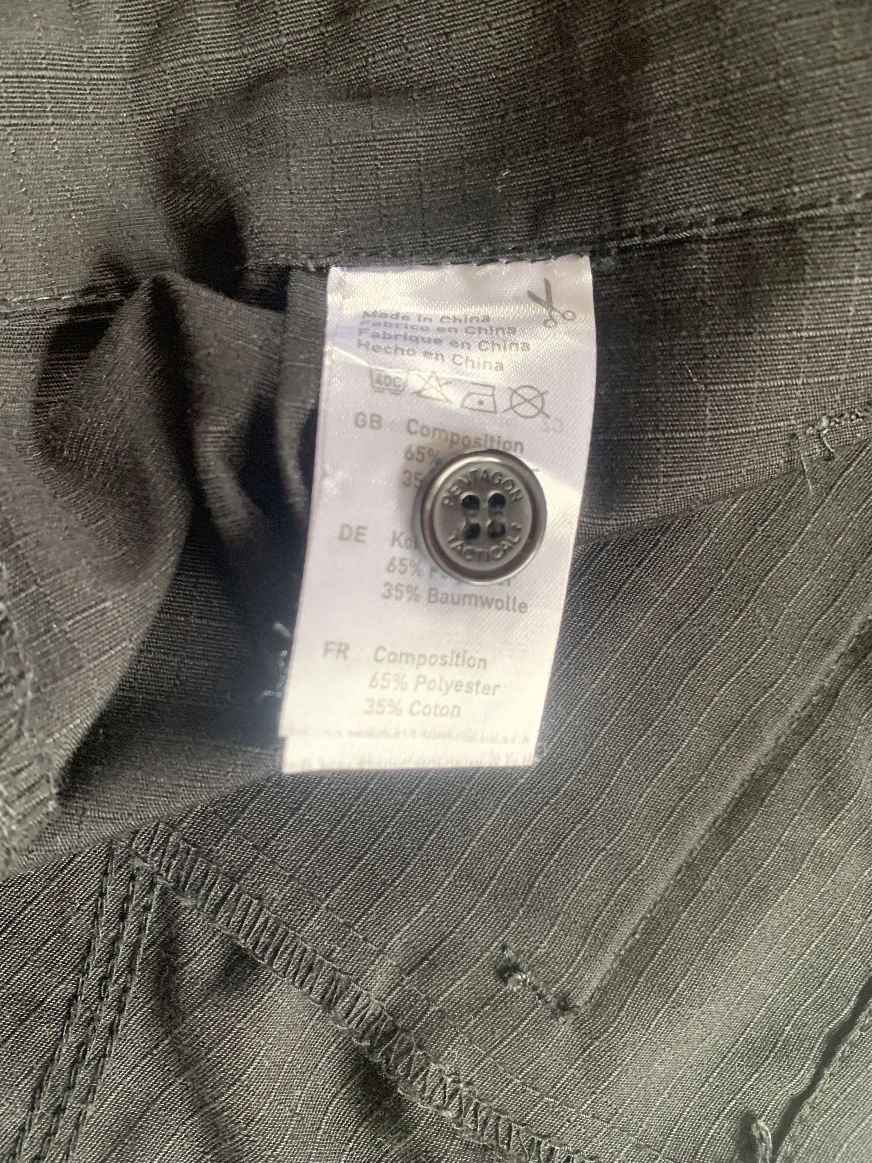 Other Pentagon Tactical Black Shorts Size US 33 - 9 Thumbnail