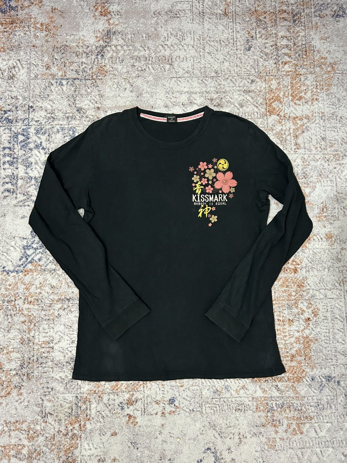 Hysteric Glamour Kissmark Japan Ryujin Sakura Long sleve Shirt Size US L / EU 52-54 / 3 - 2 Thumbnail