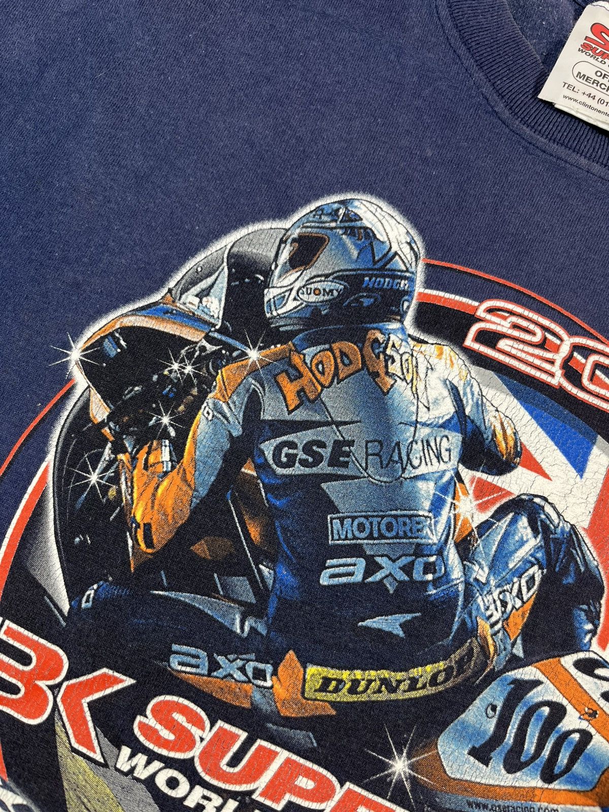 Ducati Vintage Superbike World Chamionship 2001 T Shirt Size US M / EU 48-50 / 2 - 6 Thumbnail
