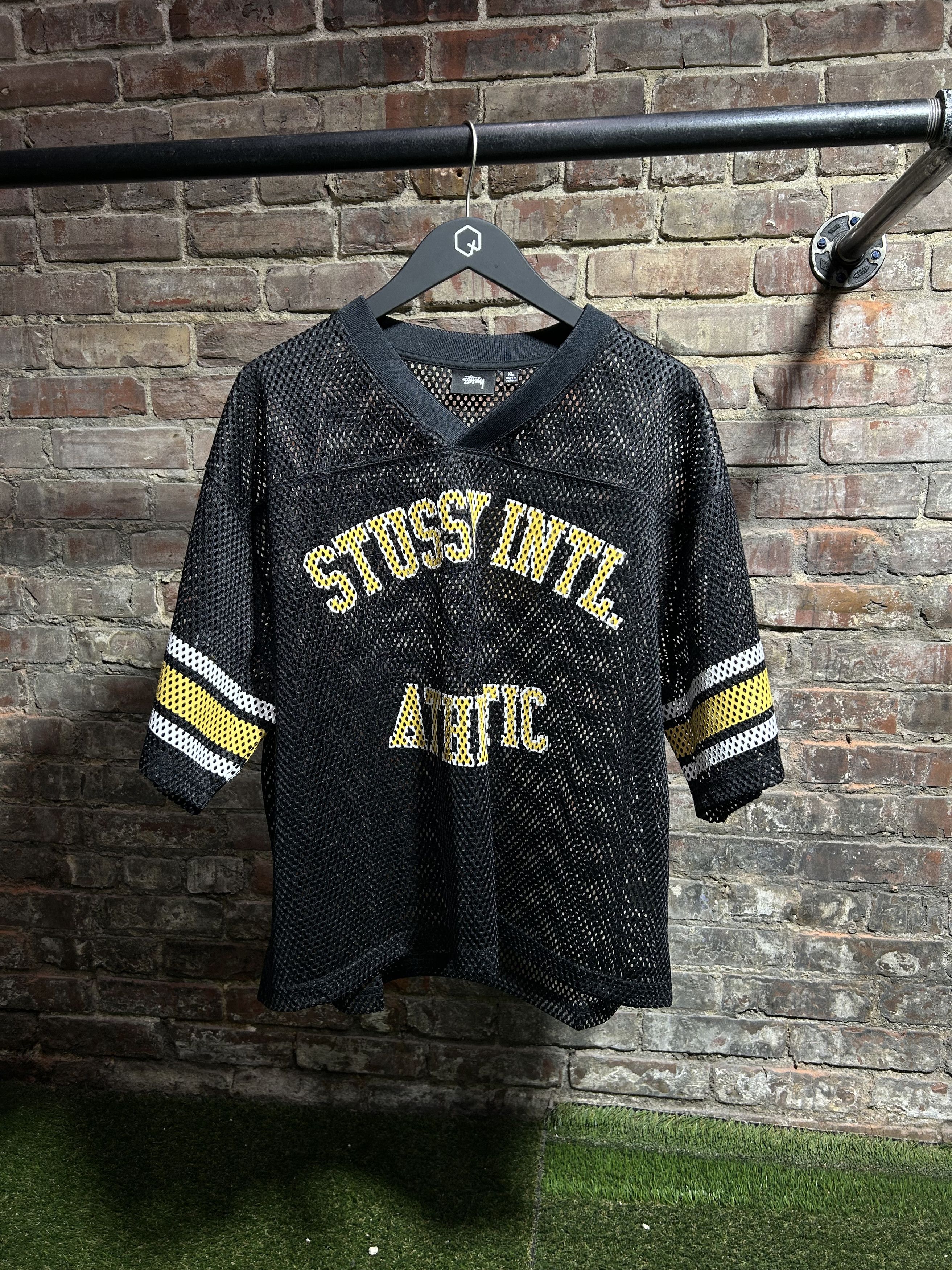 Stussy Stussy Cropped Mesh Logo Football Jersey SU24 | Grailed