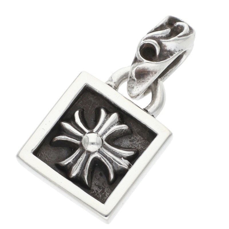 Chrome Hearts Chrome Hearts Framed CH Plus Ruby Pendant | Grailed