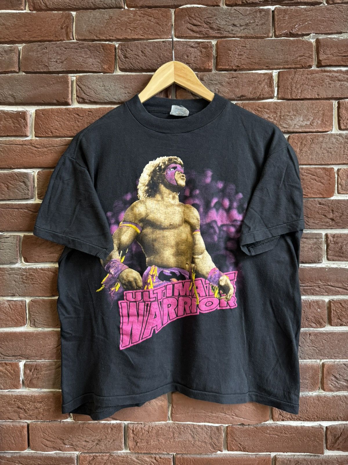 Vintage Vintage 90s The Ultimate Warrior Rare Bootleg Tee WWE WWF S Size US S / EU 44-46 / 1 - 1 Thumbnail