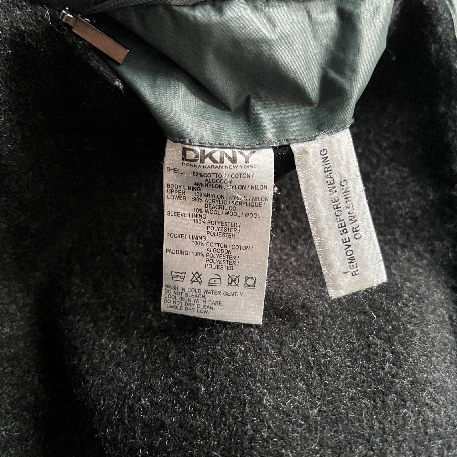 DKNY DKNY Vintage Hooded Windbreaker Lining Jacket 9593AC Size US M / EU 48-50 / 2 - 9 Thumbnail