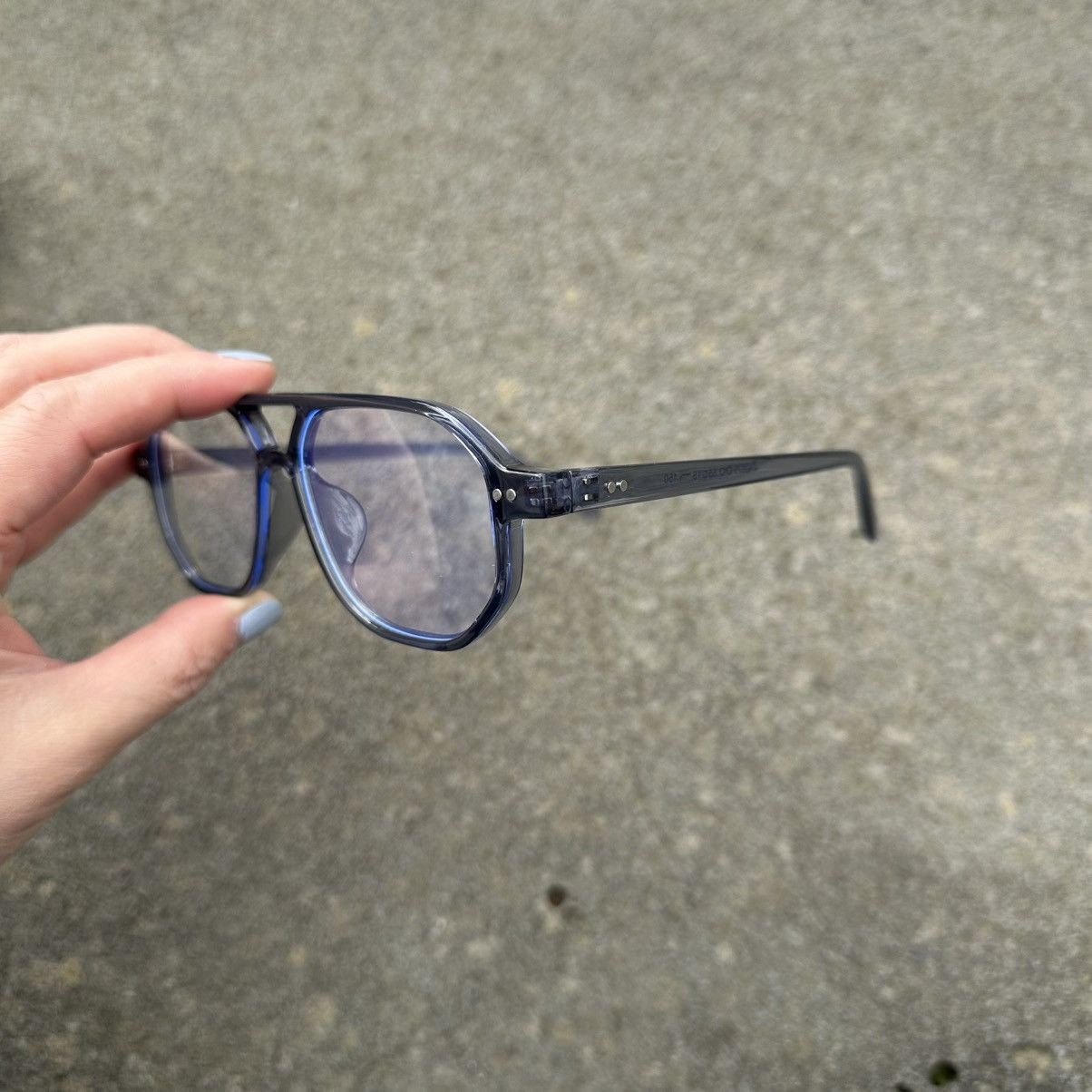 Other Minimal Clear Glasses | Y2K Streetwear QZ975-3925-05 Size ONE SIZE - 2 Thumbnail