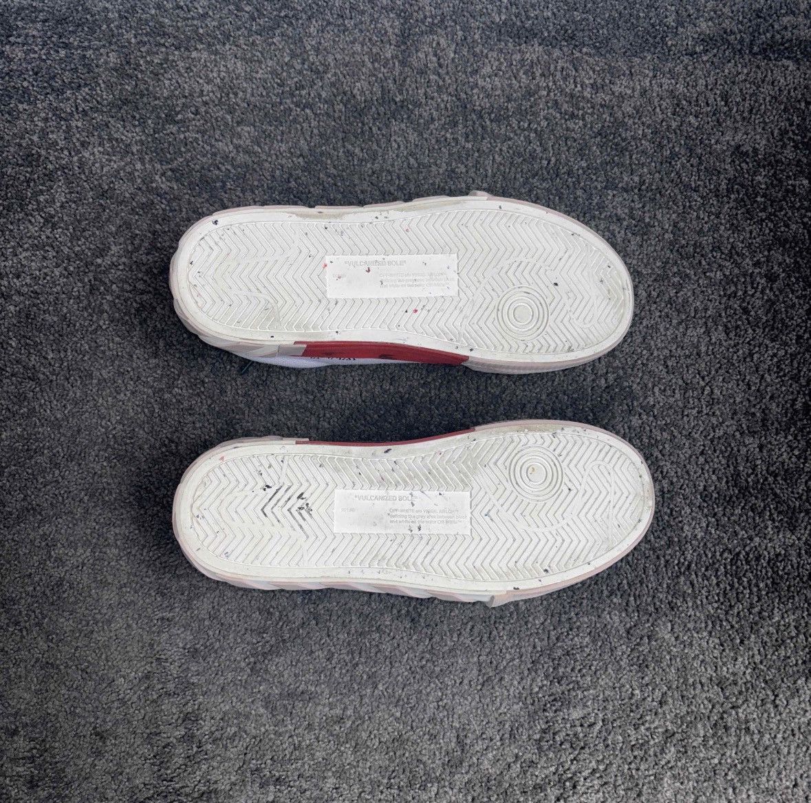 Off-White Off-White Low Vulcanised Sneaker Size US 11 / IT 41 - 6 Thumbnail