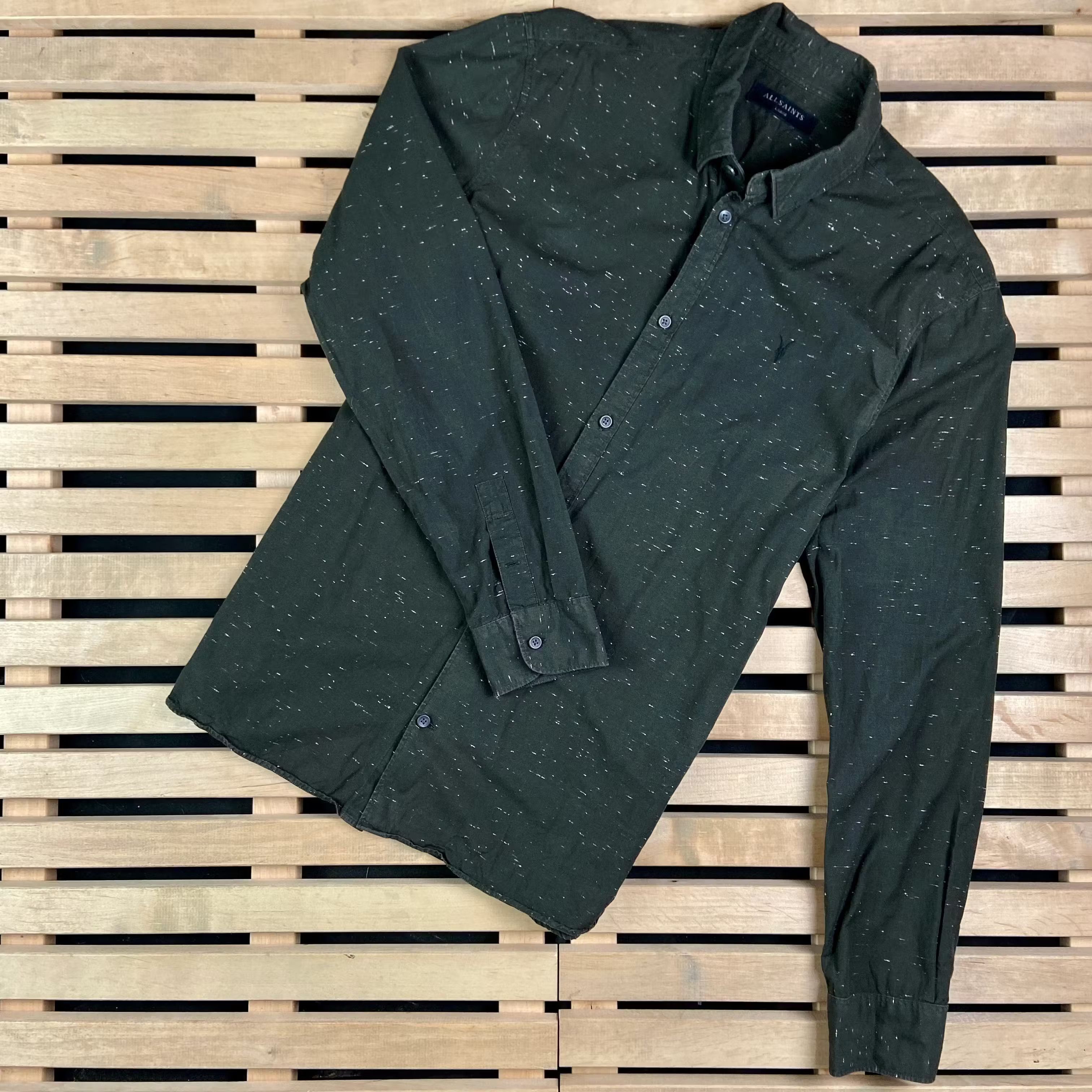 Allsaints Mens Shirt Long Sleeve Allsaints Size L Size US L / EU 52-54 / 3 - 1 Thumbnail