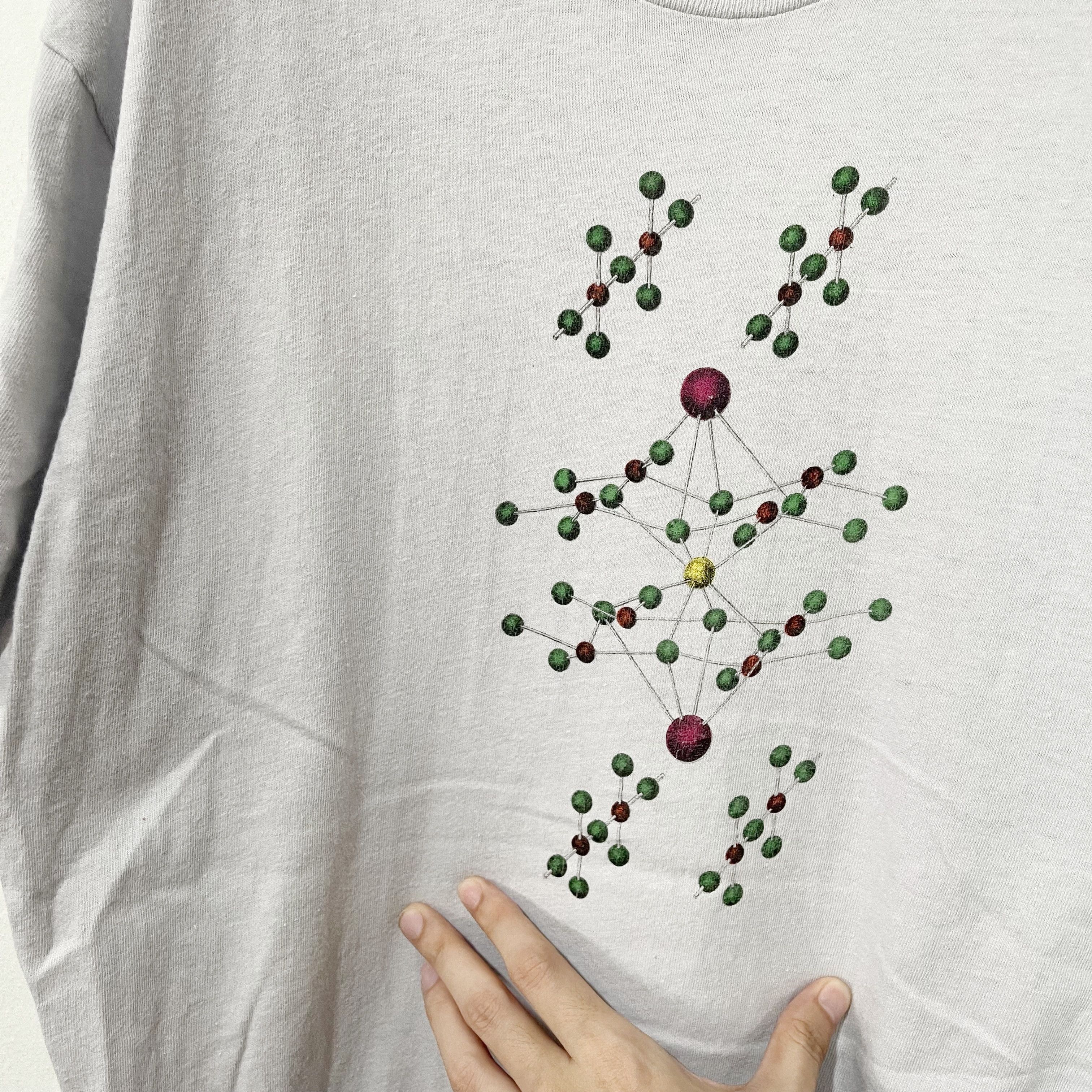 Vintage Vintage 90s Science Atomic Structure Shirt Size US L / EU 52-54 / 3 - 2 Thumbnail