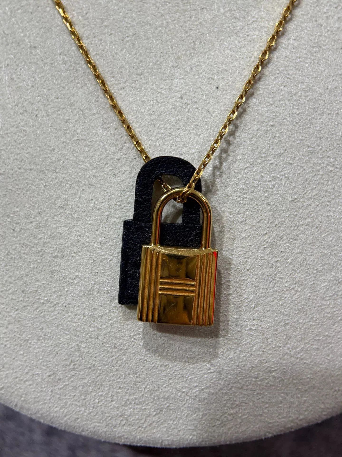 Hermes Hermes Gold Chain Necklace. Size ONE SIZE - 2 Thumbnail