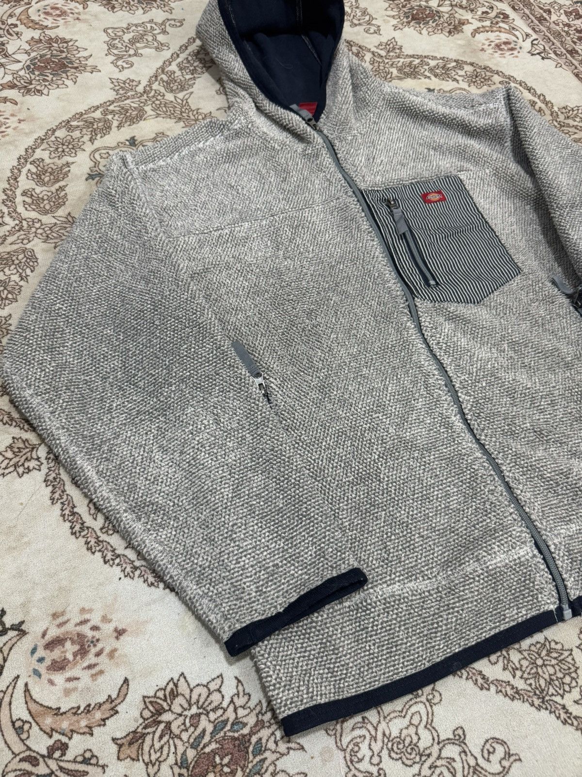 Dickies × Vintage Vintage Dickies Fleece Zipper Hoodie Size US L / EU 52-54 / 3 - 2 Thumbnail