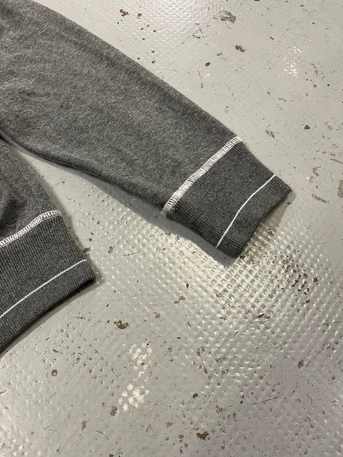Dolce & Gabbana AW2004 Dolce & Gabbana Gym Grey Zip-Up Sweater Size US M / EU 48-50 / 2 - 5 Thumbnail