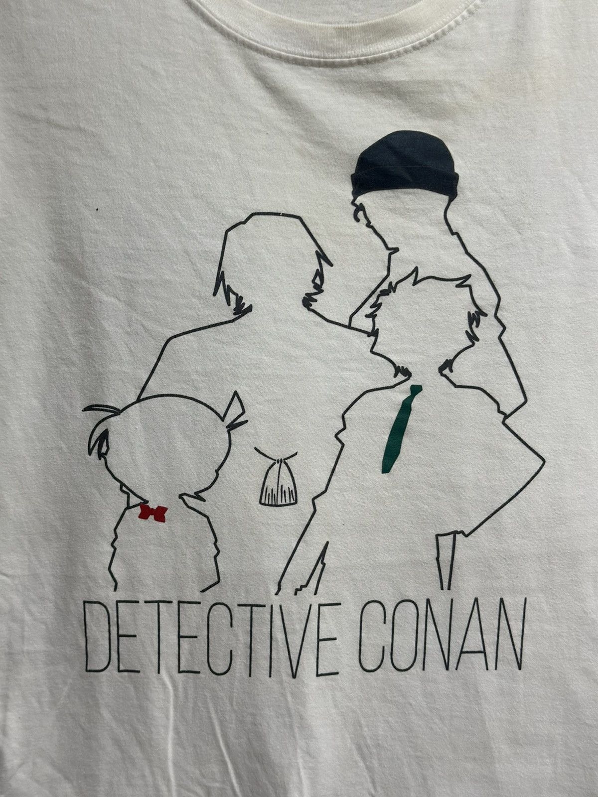 Anime × Japanese Brand × Vintage Vintage Detective Conan Faded Tee Size US M / EU 48-50 / 2 - 2 Thumbnail