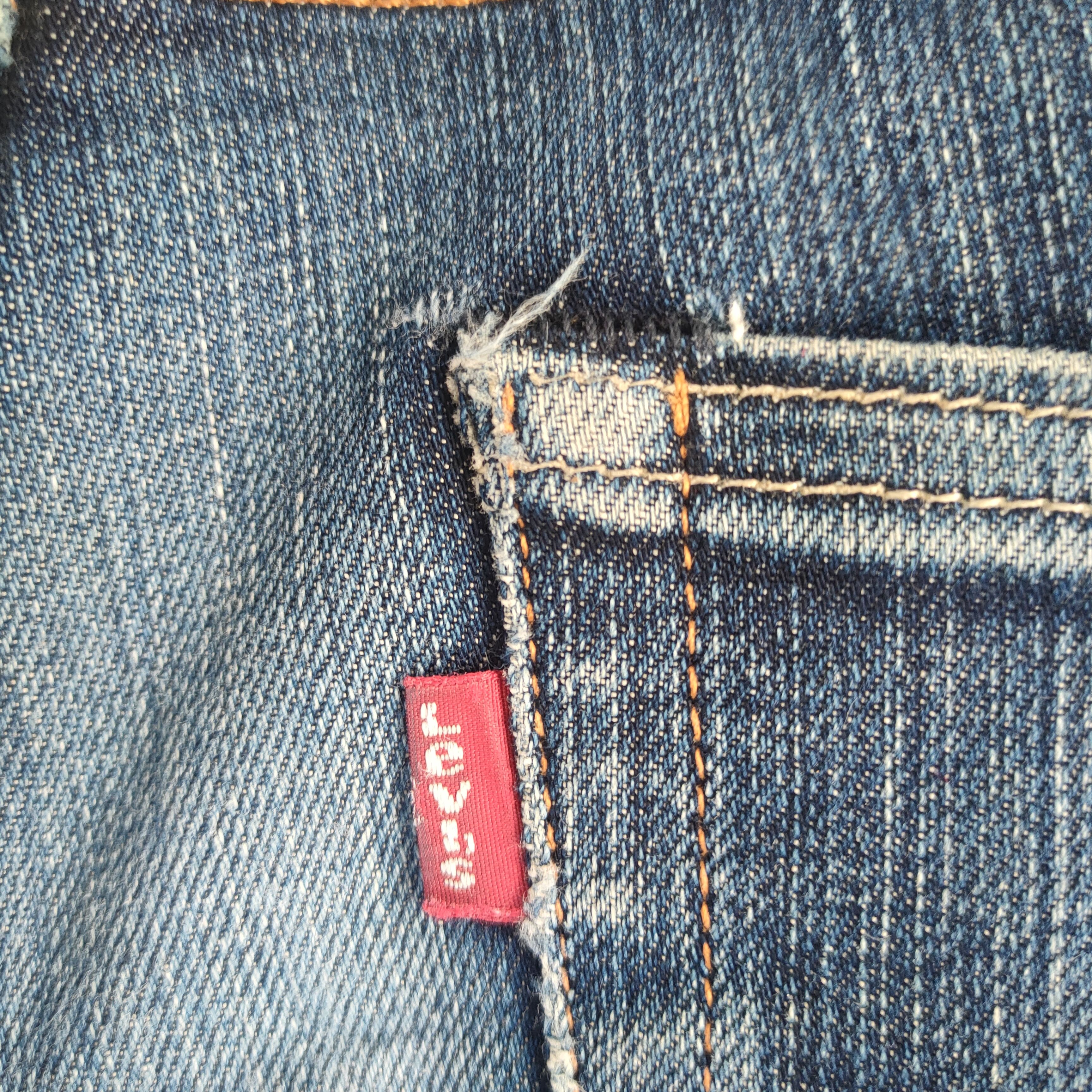Levi's Vintage Clothing VINTAGE LEVI'S 511 SKINNY FADED DISTRESSED JEAN DENIM PANTS Size US 30 / EU 46 - 12 Thumbnail