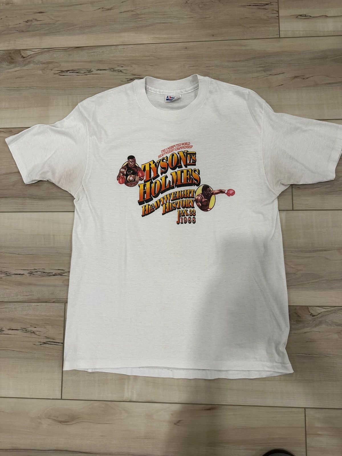 Vintage 80’s Vintage Mike Tyson Shirt Size US XL / EU 56 / 4 - 1 Thumbnail