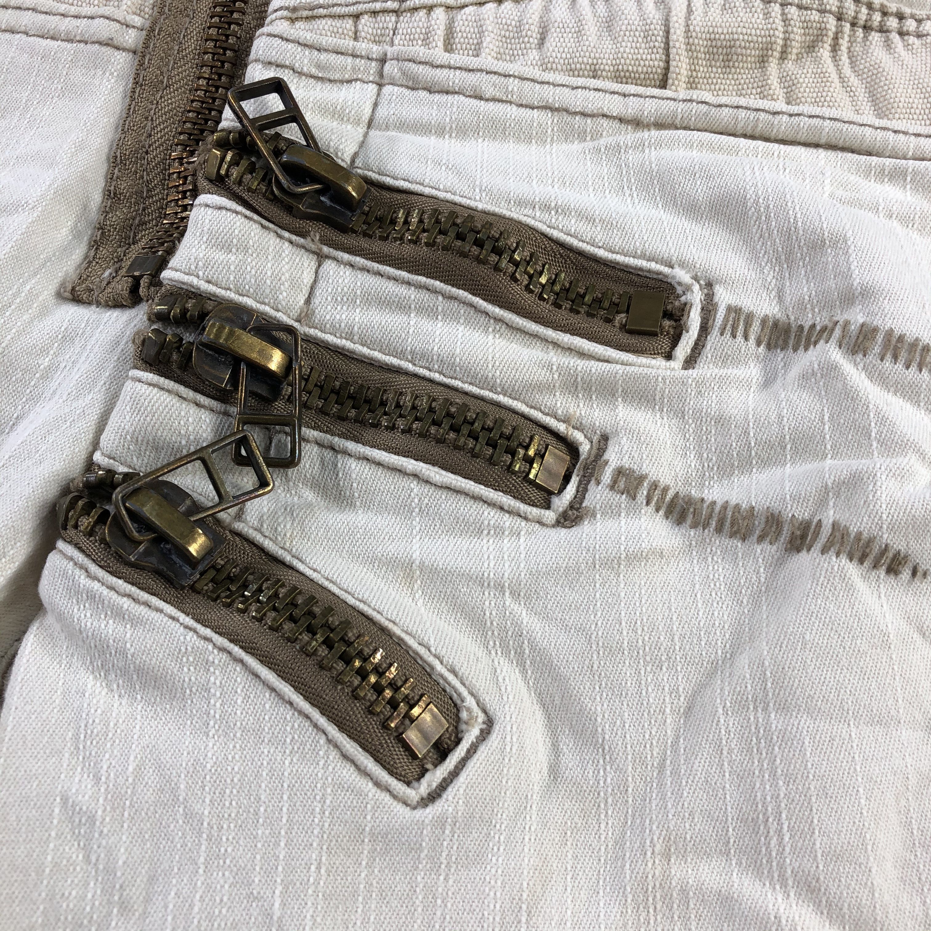 Japanese Brand Japanese Brand Seditionaries Jeans Multi Zipper Denim KJ1468 Size US 30 / EU 46 - 6 Thumbnail