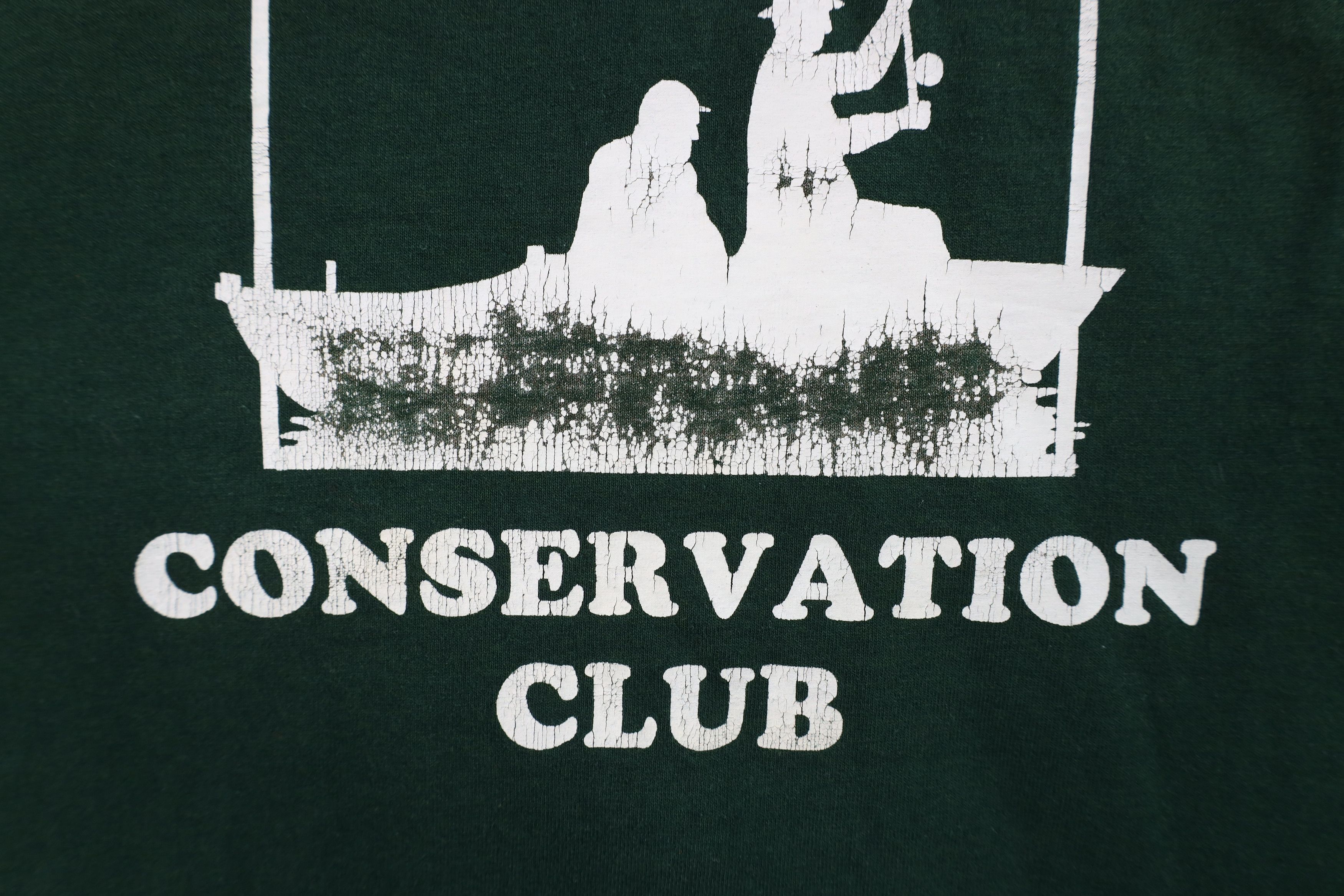 Vintage Vintage 90s Streetwear Conservation Club T-Shirt USA Size US L / EU 52-54 / 3 - 6 Thumbnail