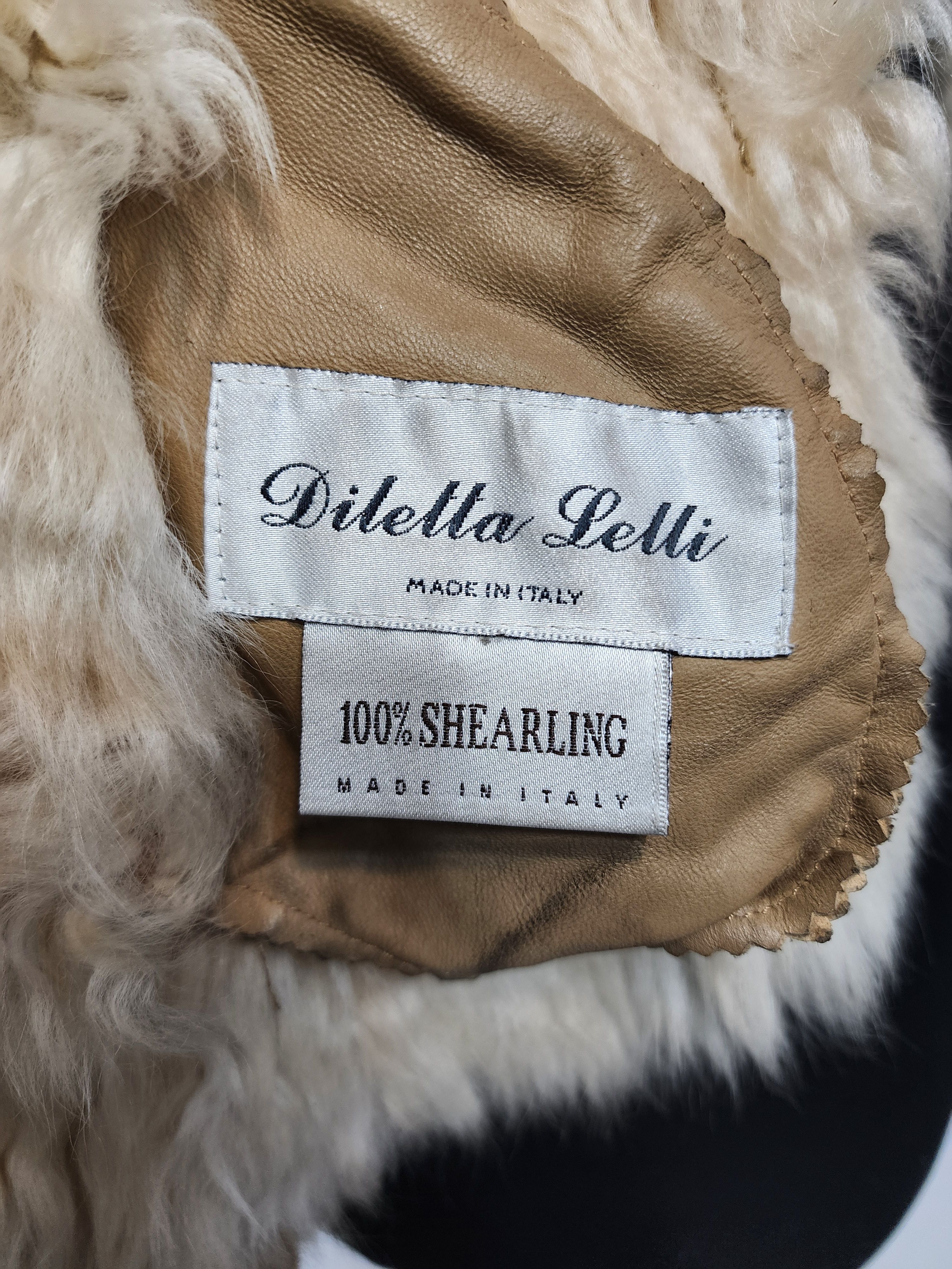 Furla Brown Sheepskin Coat: Women's Leather Weave Winter Coat Size M / US 6-8 / IT 42-44 - 8 Thumbnail