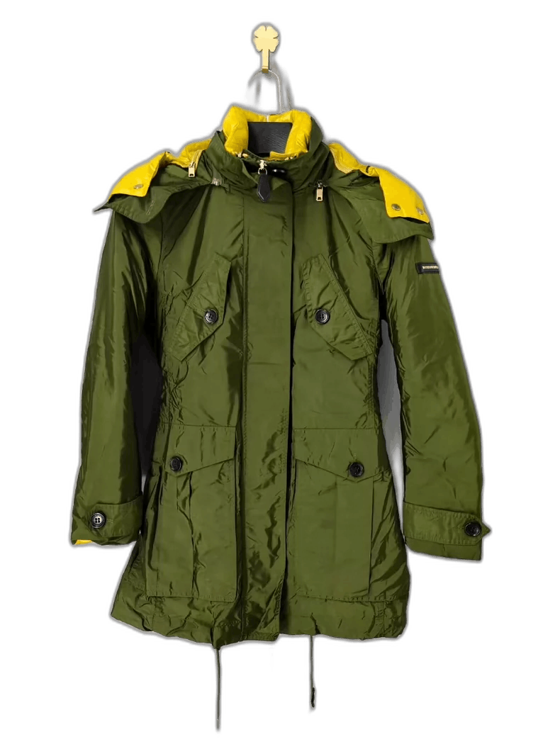 Burberry Burberry Green Three-in-One Down Jacket-yf Size US S / EU 44-46 / 1 - 1 Thumbnail