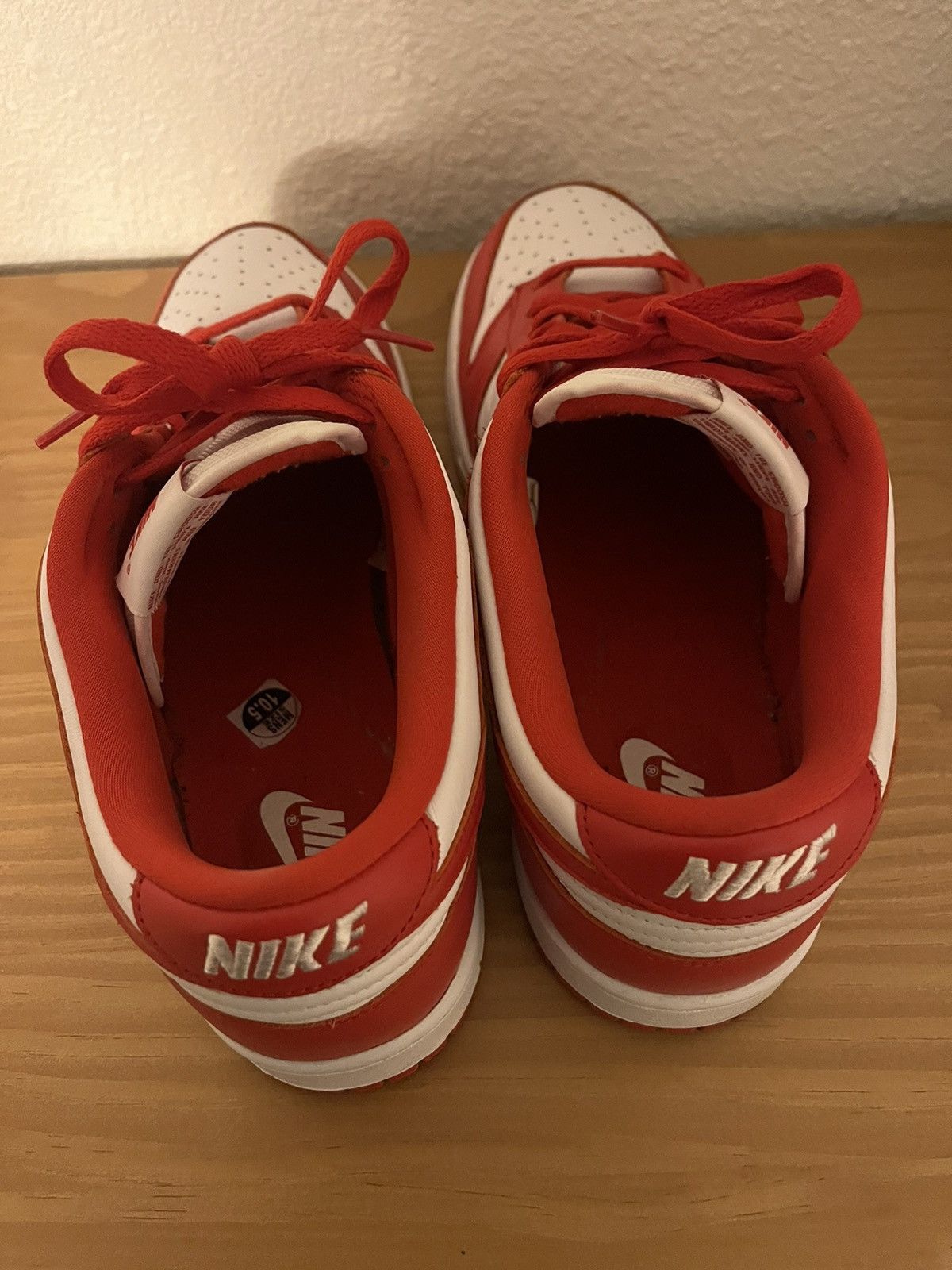 Nike Nike Dunk Low St. John’s Red White Size 10.5 Size US 10.5 / EU 43-44 - 4 Thumbnail