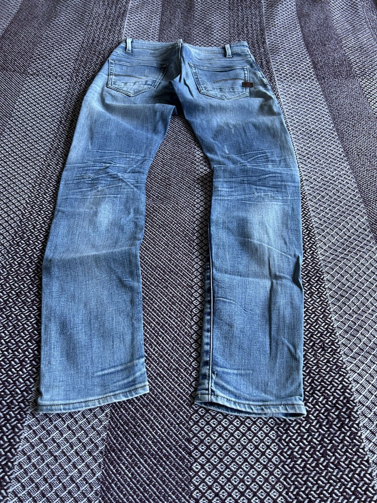 G-Star × Jean × Vintage G-star Raw D-STAQ 5-PKT Skinny Denim Jeans Size 28 x 32 Size US 28 / EU 44 - 3 Thumbnail