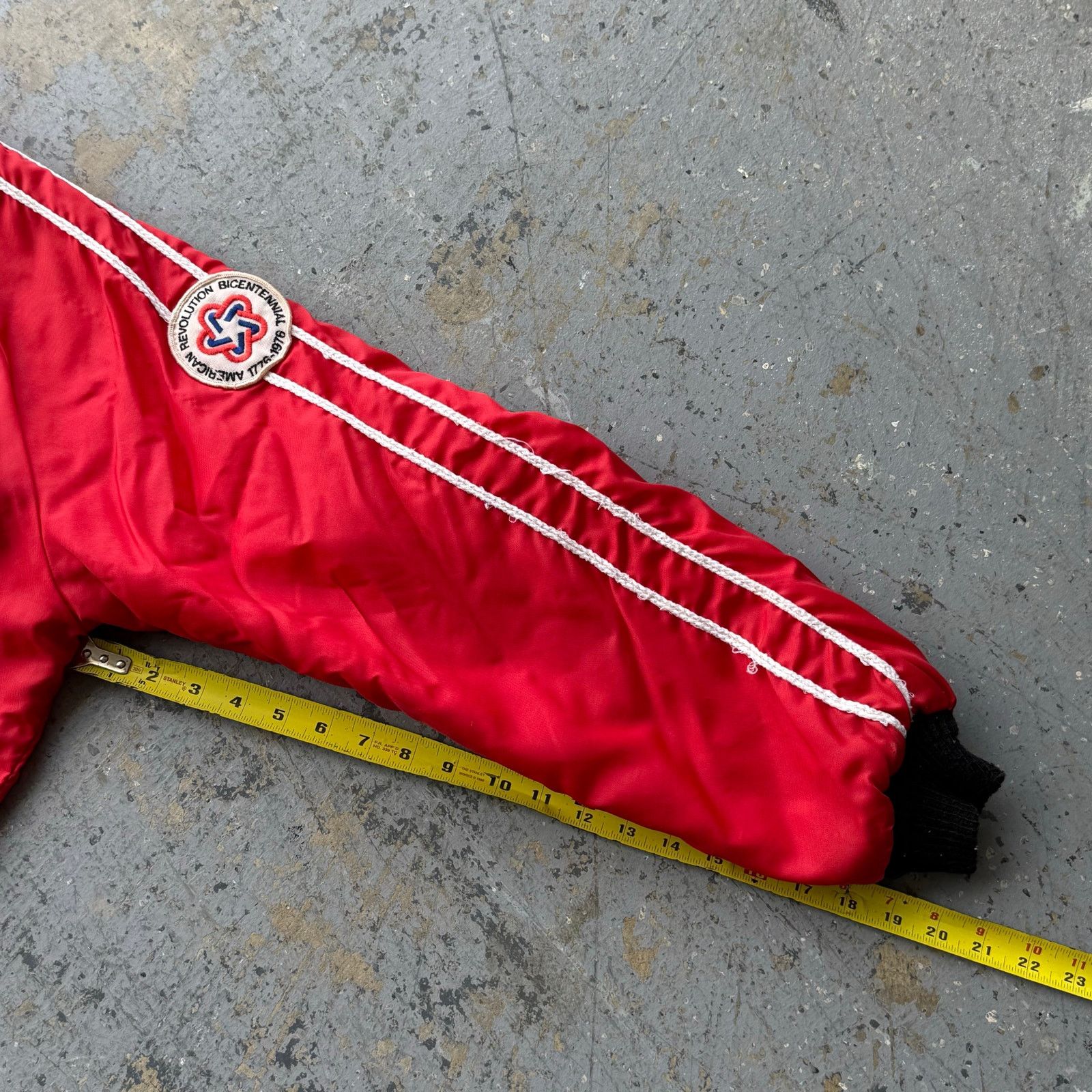 Vintage Vintage 1970’s Ford Cobra Mustang Racing Jacket Nylon Size US L / EU 52-54 / 3 - 9 Thumbnail