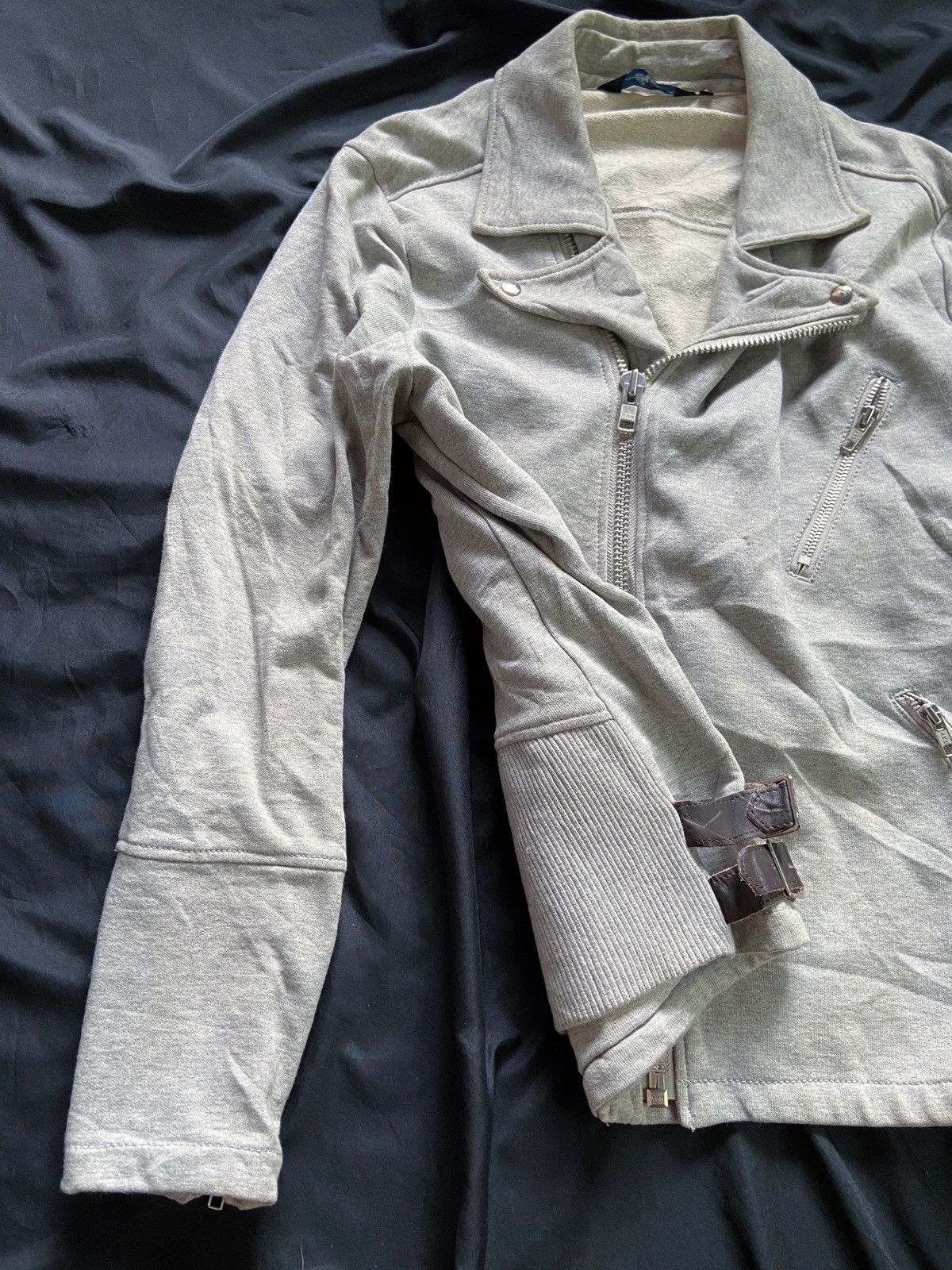 PPFM JAPANESE ASYMMETRICAL PUNK ZIP JACKET raf simons g.o.a Size US L / EU 52-54 / 3 - 4 Thumbnail