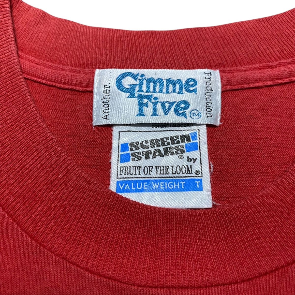 Gimme Five × Vintage Rare‼️🔥Vintage Gimme Five Freedom Rider T-Shirt Size US M / EU 48-50 / 2 - 5 Thumbnail