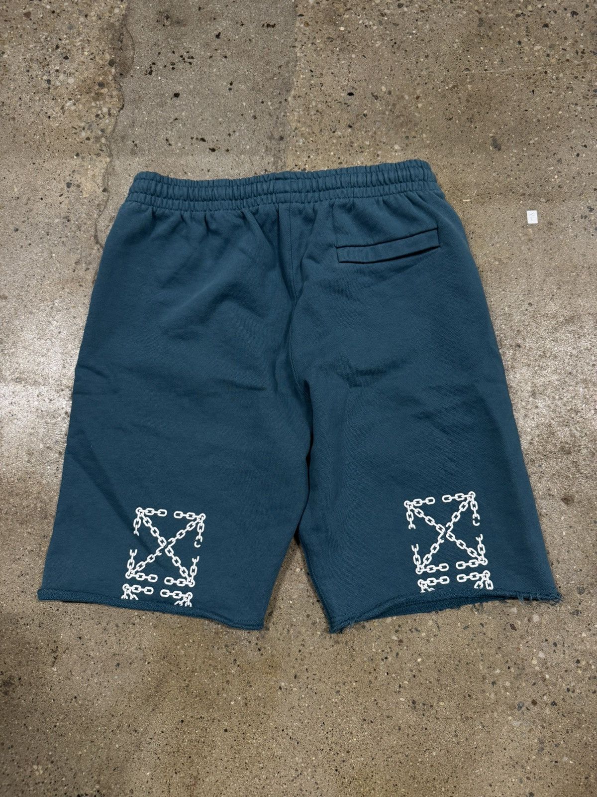 Off-White Off-white Chain Arrow Sweatshorts NEW 600$ Size US 32 / EU 48 - 1 Thumbnail