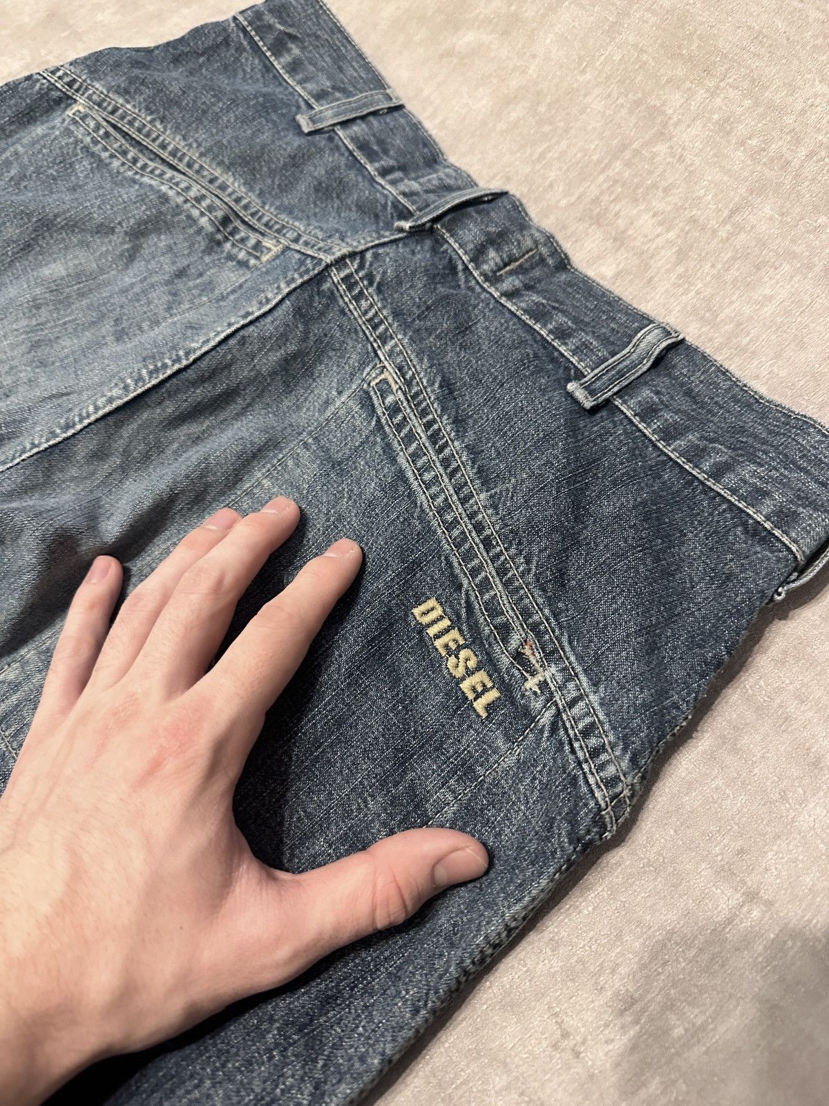 If Six Was Nine × Japanese Brand × Le Grande Bleu (L.G.B.) Vintage Opium LGB IfSixWasNine Style Diesel Denim Jeans Size US 30 / EU 46 - 4 Thumbnail