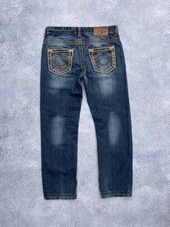 Vintage Vintage Y2K Paco Jeans Dark Wash Baggy Wide Leg Jeans 34x32
