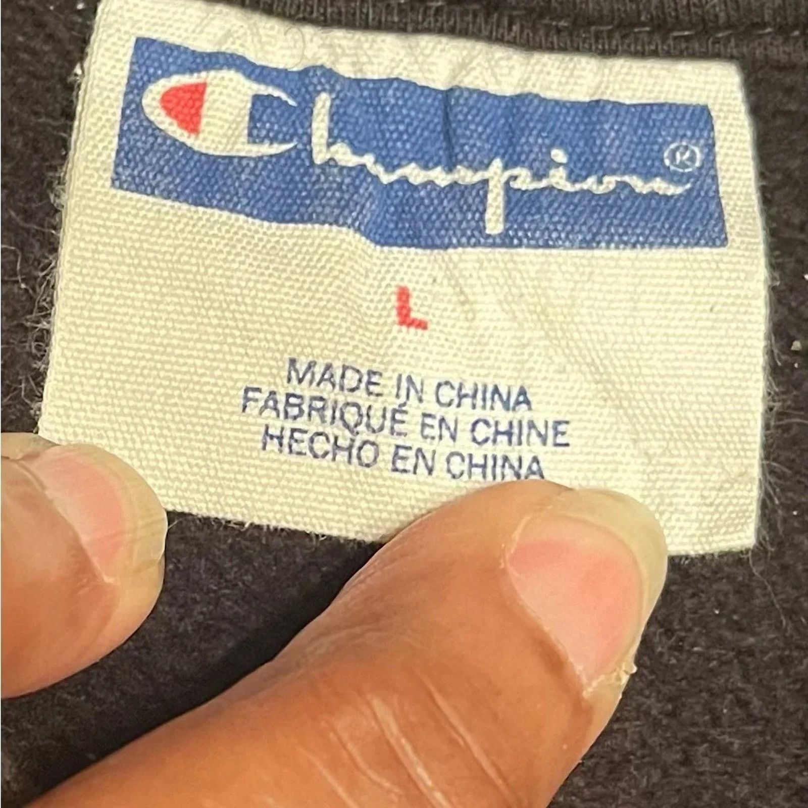Champion Champion pullover hoodie, size Large Size L / US 10 / IT 46 - 4 Thumbnail