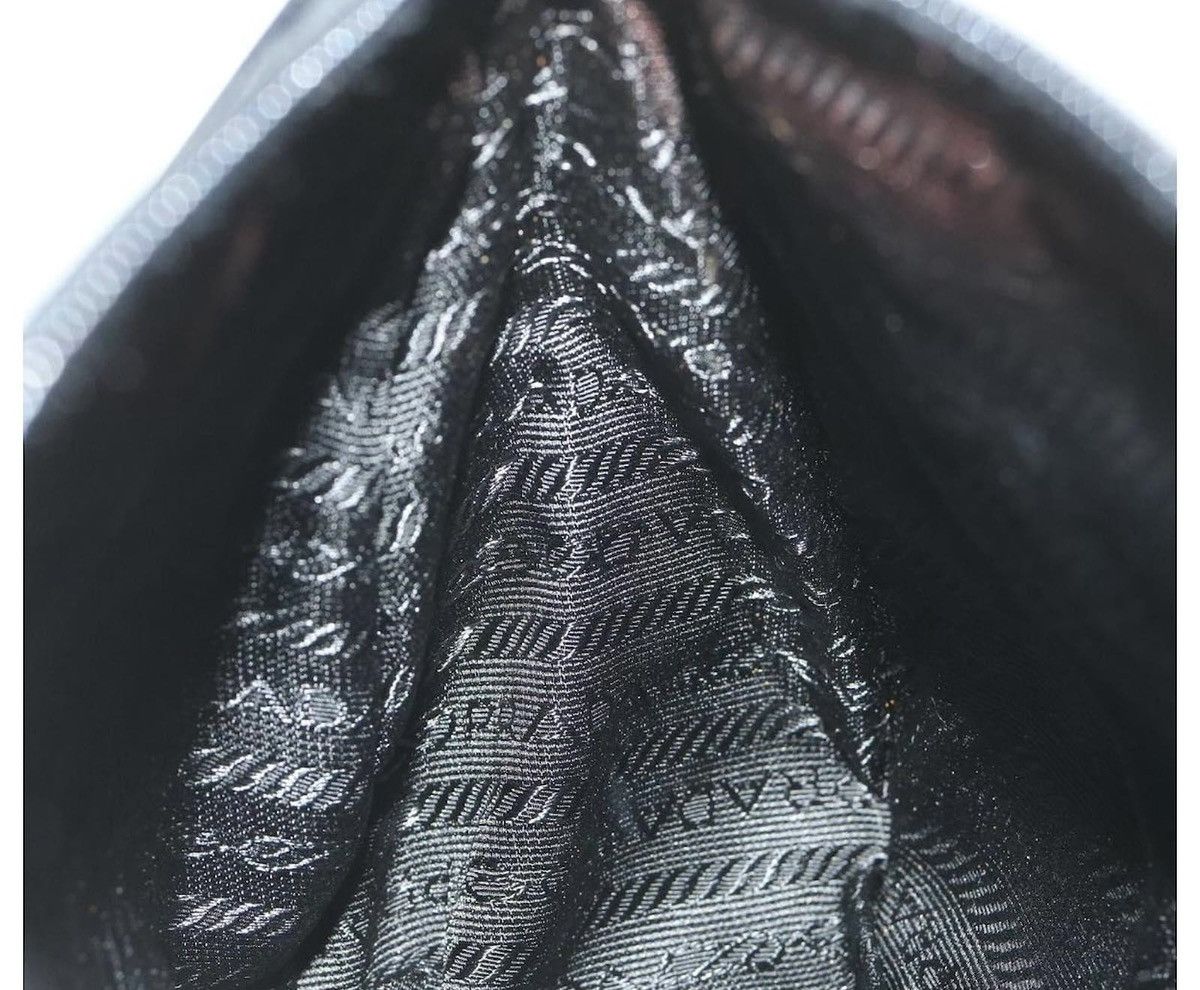 Prada VINTAGE PRADA ITALY Pouch Nylon Quilted Bag Size ONE SIZE - 13 Thumbnail
