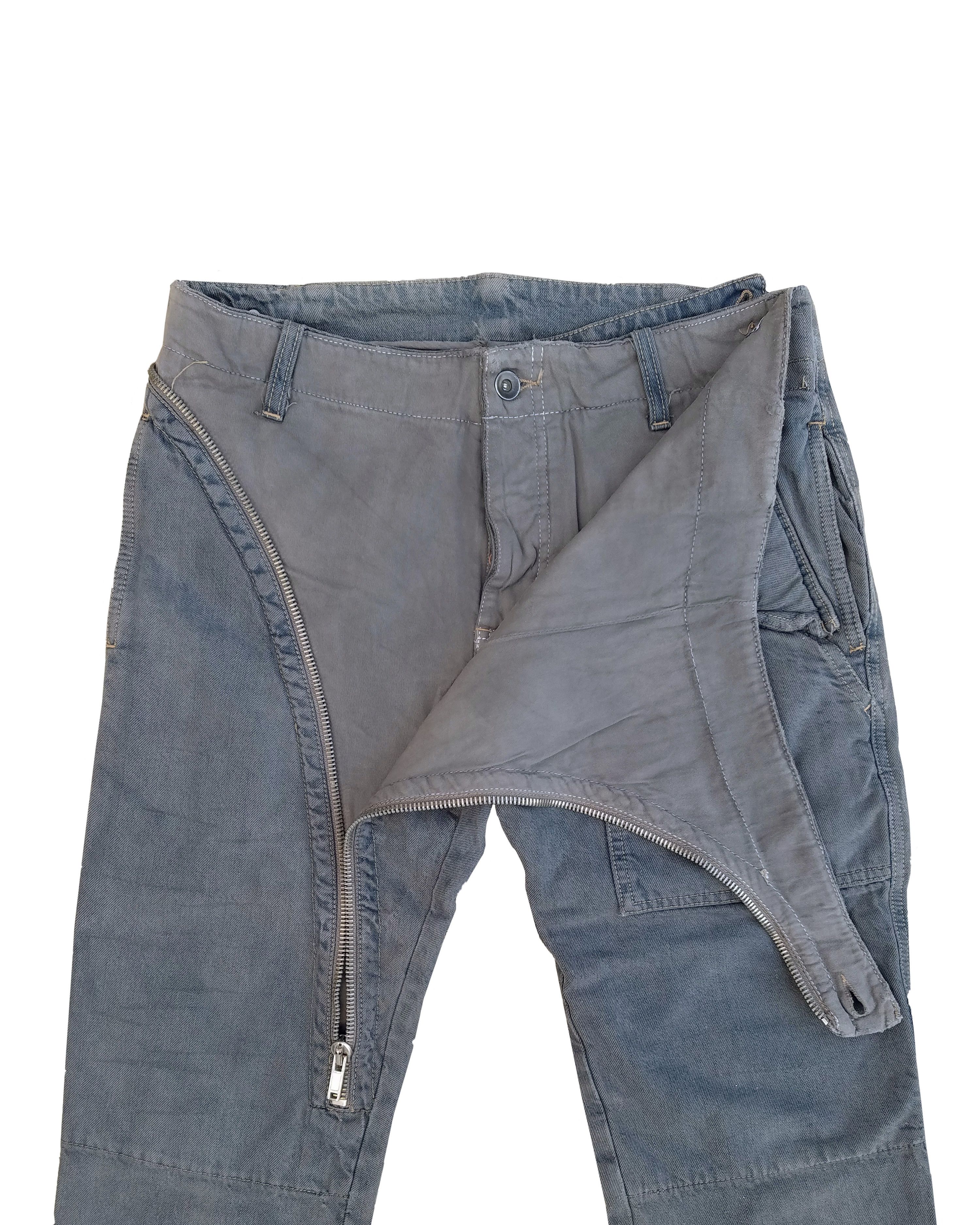 Rick Owens Drkshdw OG Aircut (Double Layered) Jeans Size US 30 / EU 46 - 1 Thumbnail