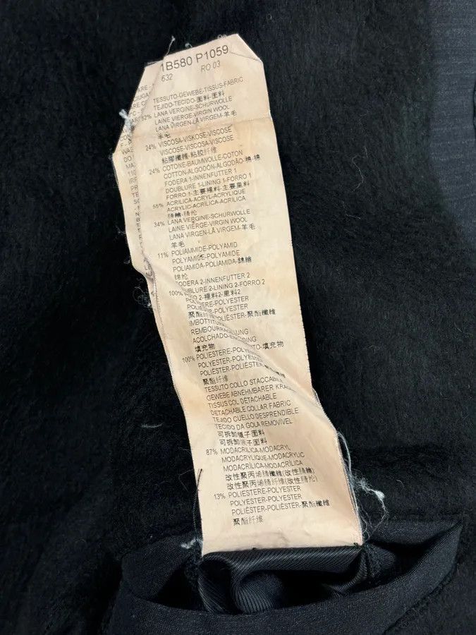 Emporio Armani AW2013 Emporio Armani Hooded Long Black Jacket Size US S / EU 44-46 / 1 - 13 Thumbnail