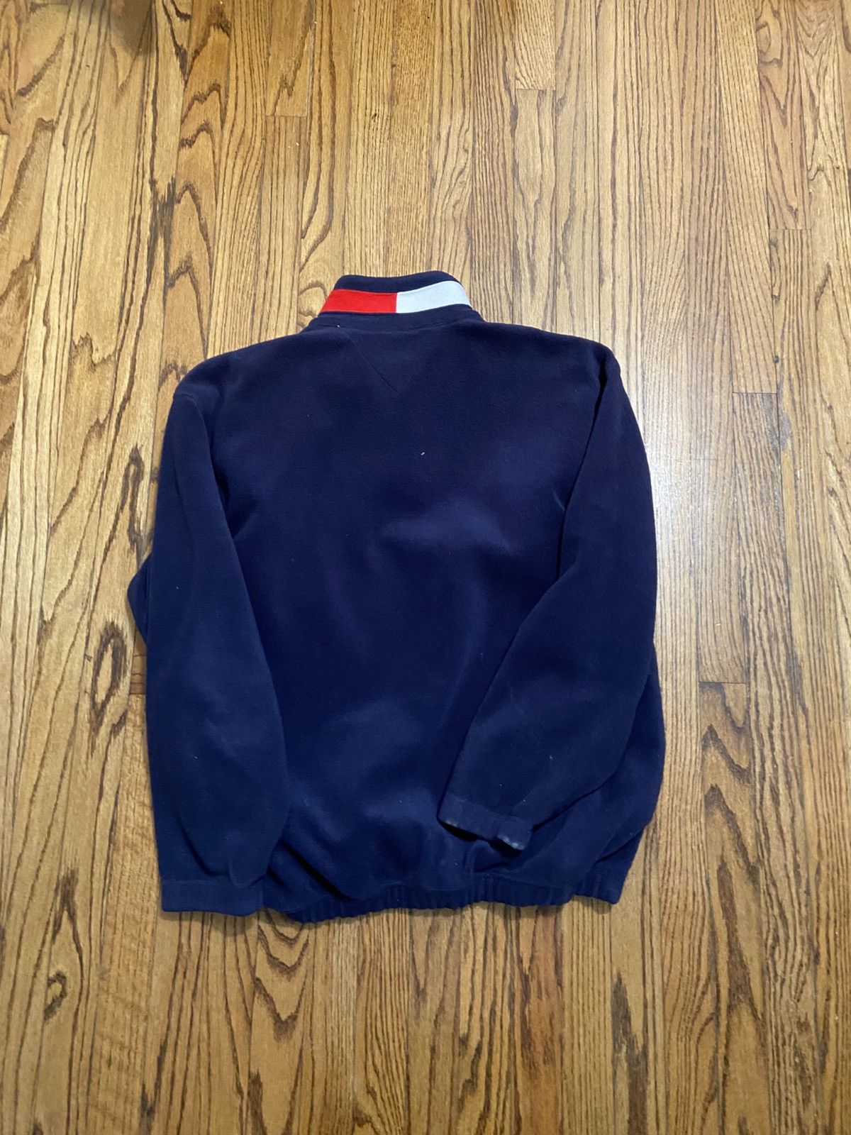 Tommy Hilfiger × Vintage Vintage Tommy Hilfiger fleece jacket Size US XL / EU 56 / 4 - 2 Thumbnail