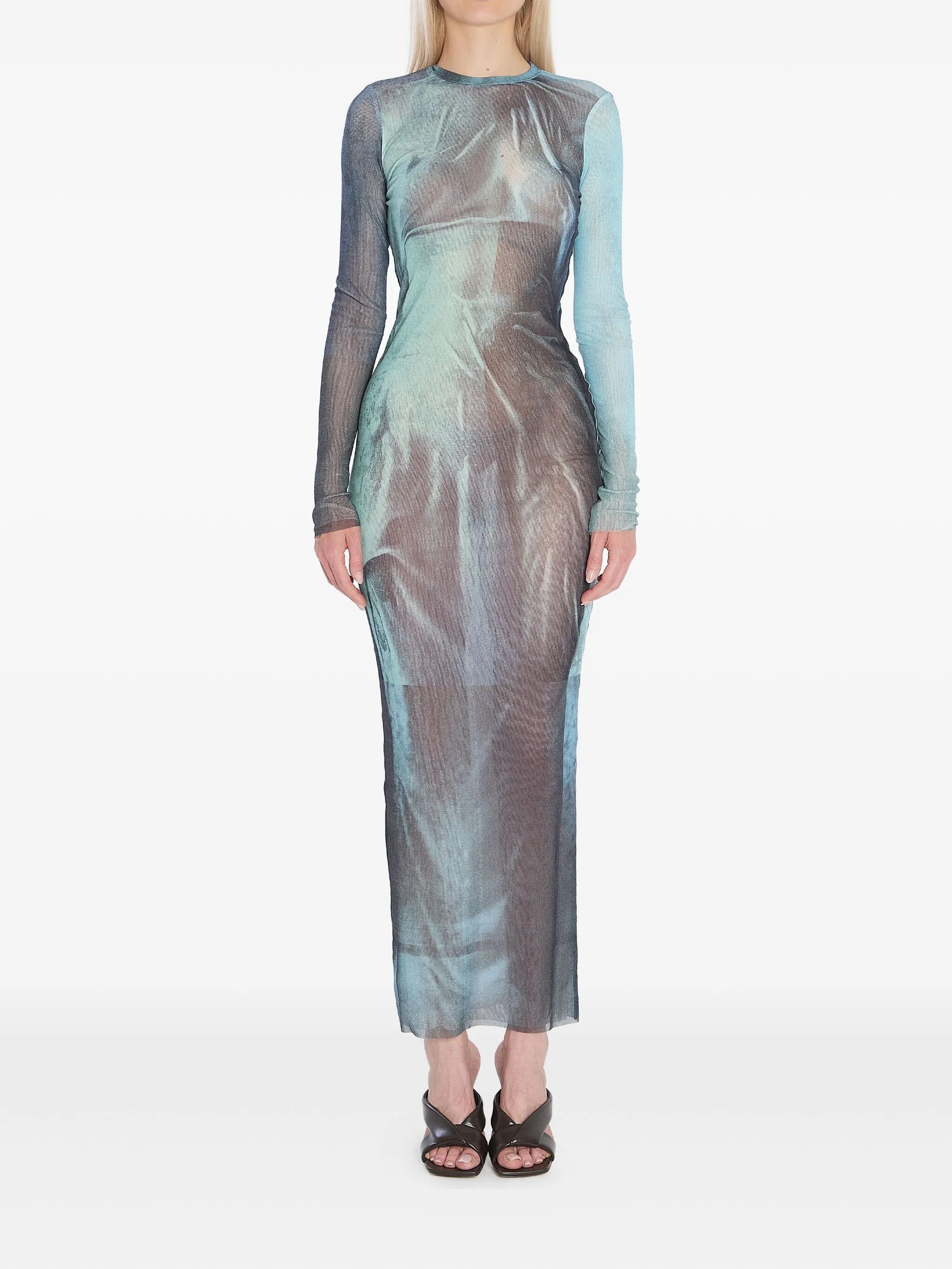 Jean Paul Gaultier water-print maxi dress Size XS / US 0-2 / IT 36-38 - 1 Thumbnail