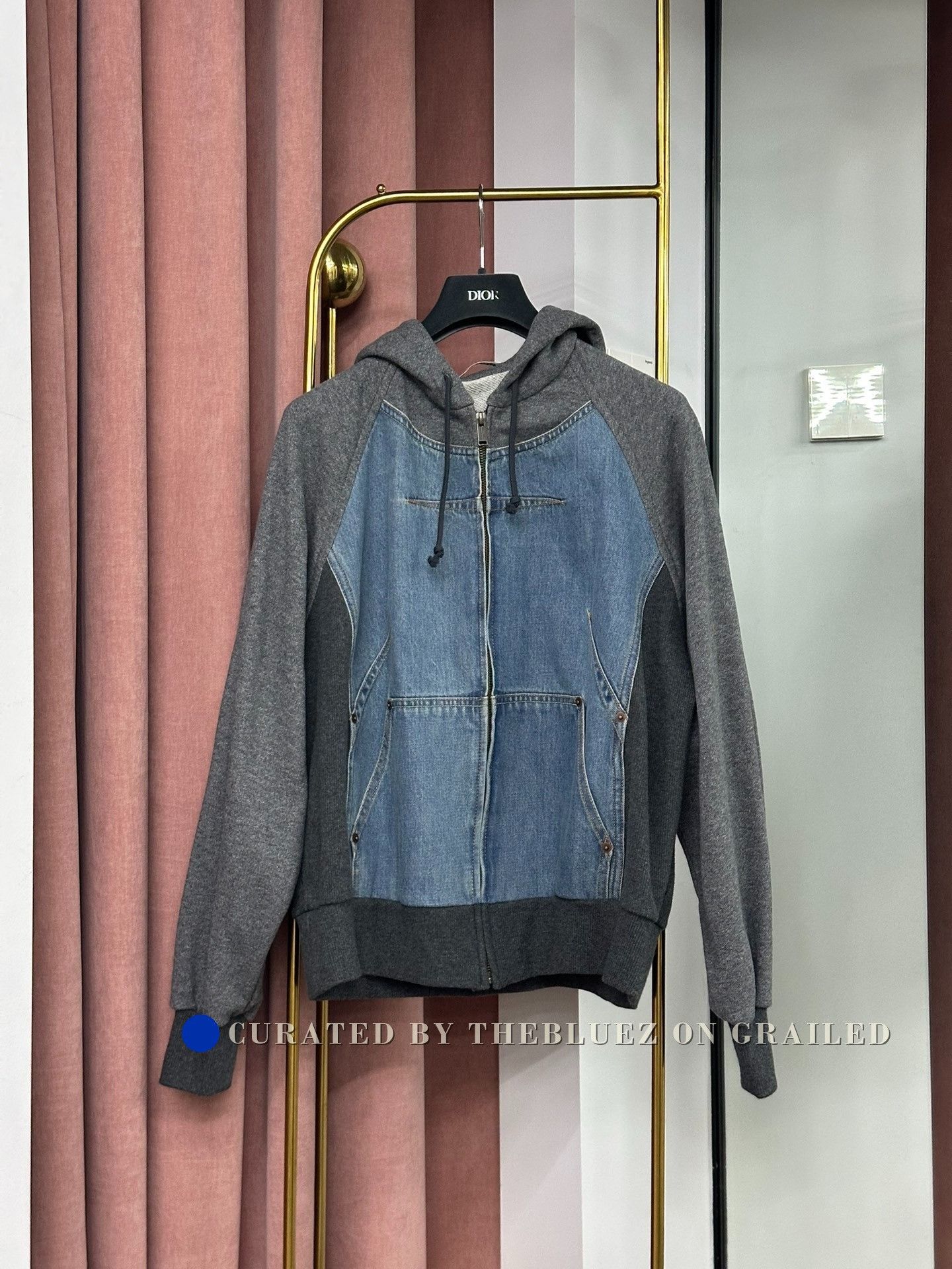 Undercover Undercover 05SS But Beautiful Distressed Zip-up Hoodie