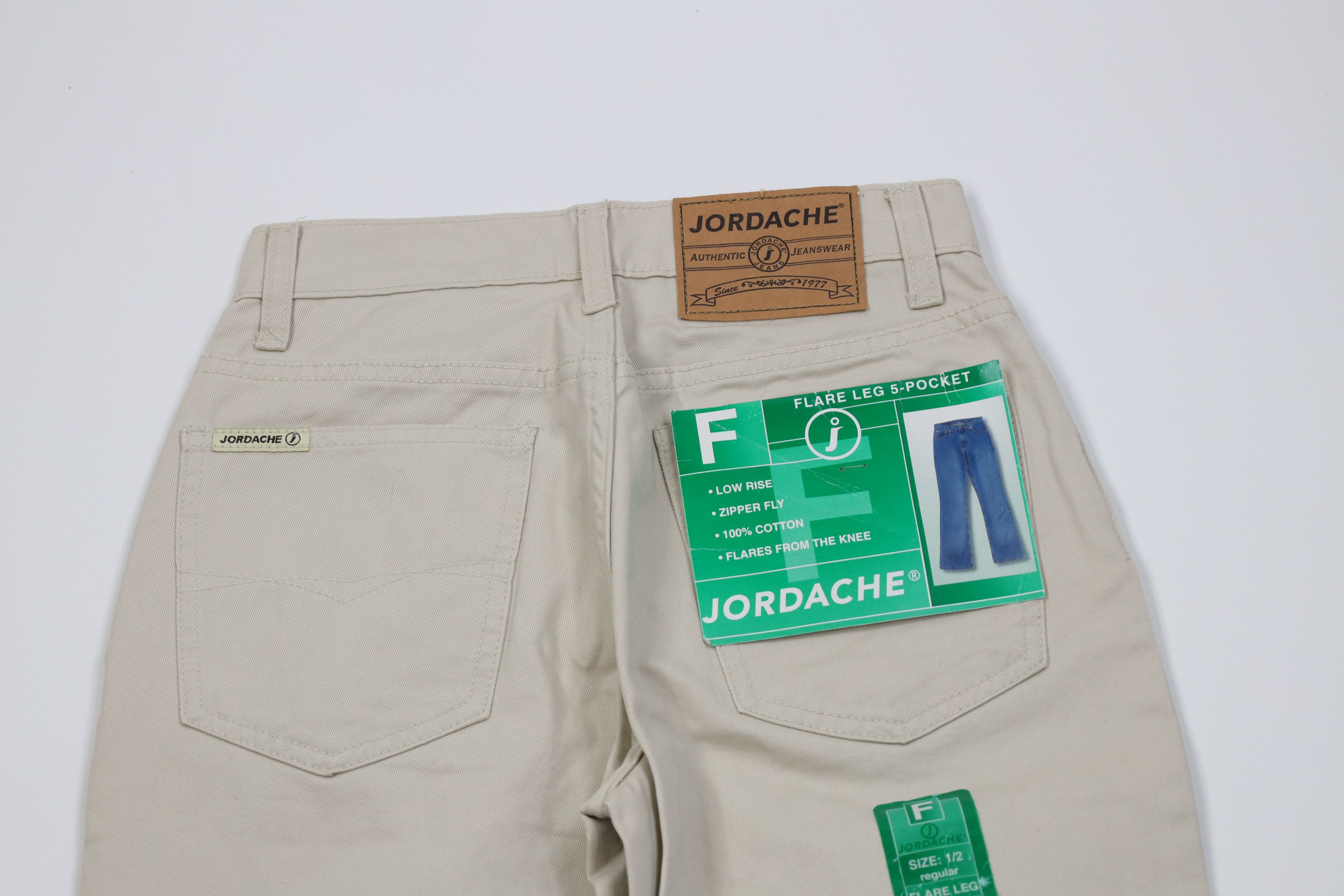 Vintage Deadstock Vintage 90s Streetwear Low Rise Flared Pants Size 24" / US 00 / IT 34 - 10 Thumbnail