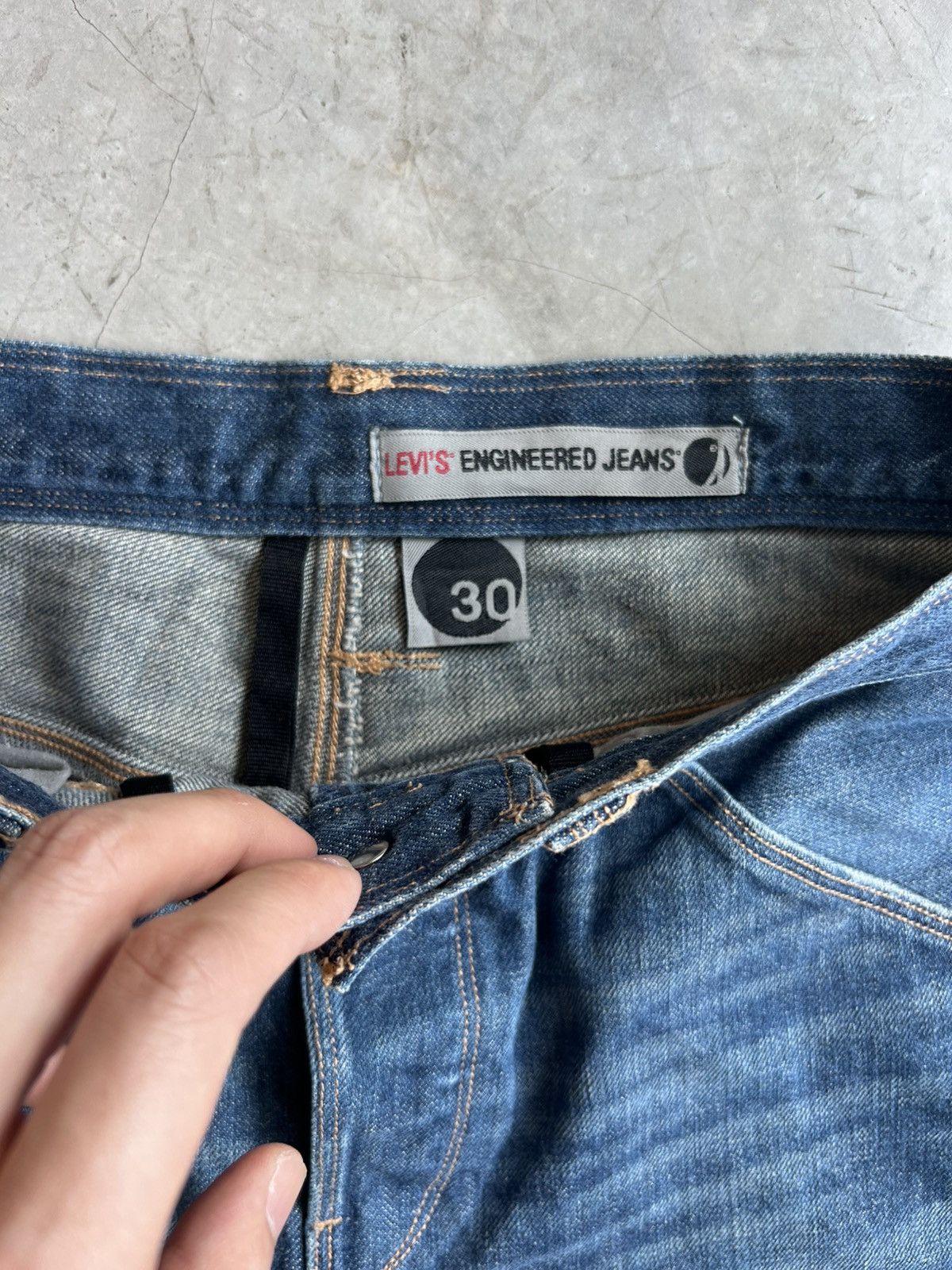 Levi's Levis Engineered Twisted Jeans Tag W30 Actual 32x31.5 Size US 30 / EU 46 - 3 Thumbnail