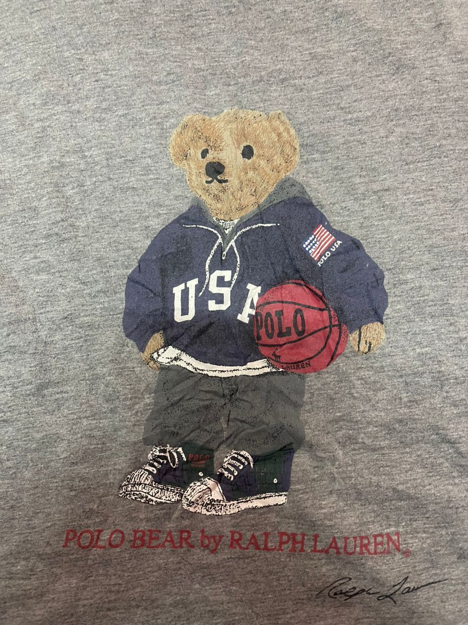 Polo Ralph Lauren Vintage Polo Bear By Ralph Lauren Size US XL / EU 56 / 4 - 5 Thumbnail