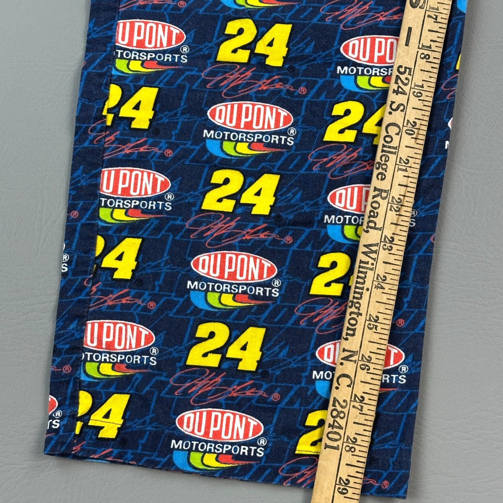 NASCAR VINTAGE NASCAR Pajama Pants Mens Medium Jeff Gordon #24 Logo AOP Sleepwear Y2K Size US 31 - 3 Thumbnail