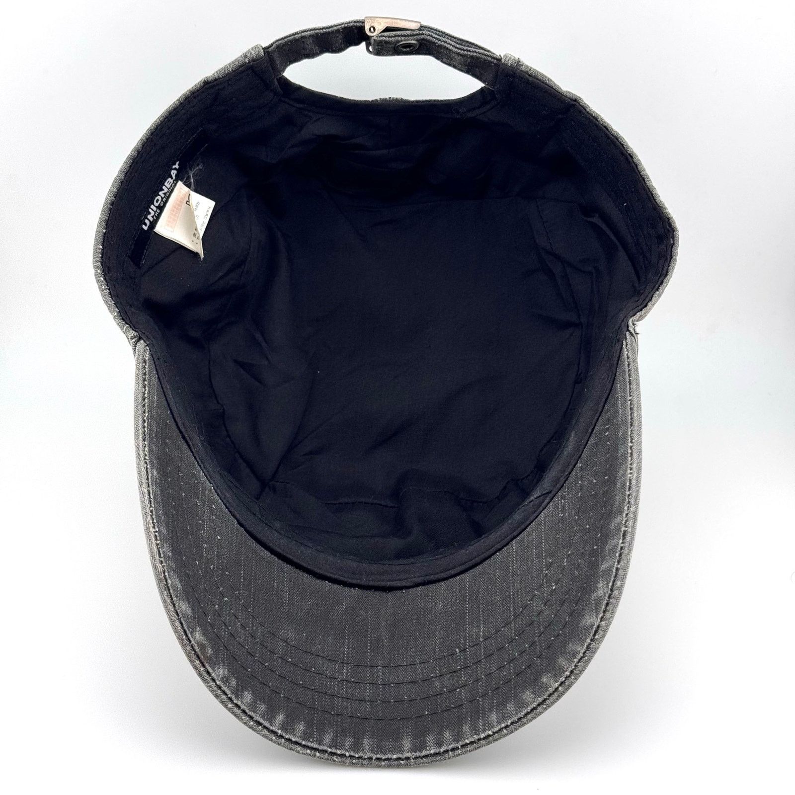 UNIONBAY Vintage Unionbay Patrol Cap Y2K Washed Denim Military Hat Size ONE SIZE - 4 Thumbnail