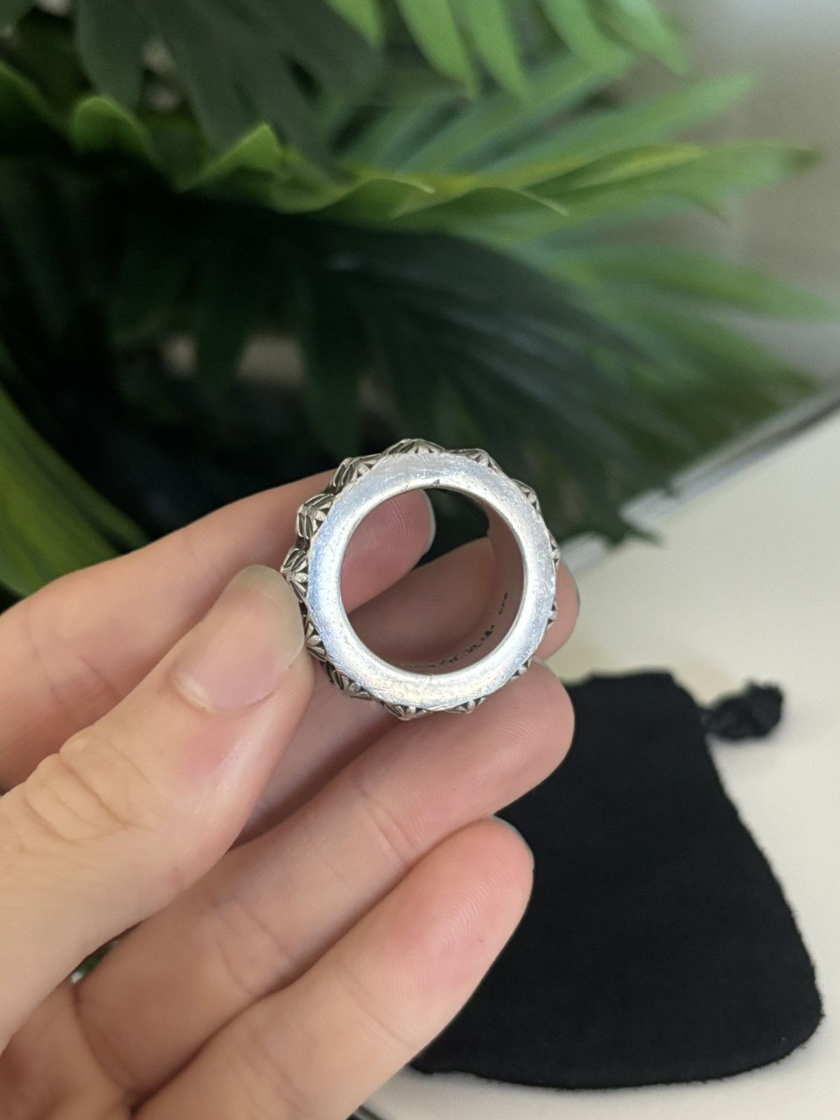 Chrome Hearts RARE - HEAVY DOUBLE PUNK RING Size ONE SIZE - 15 Thumbnail