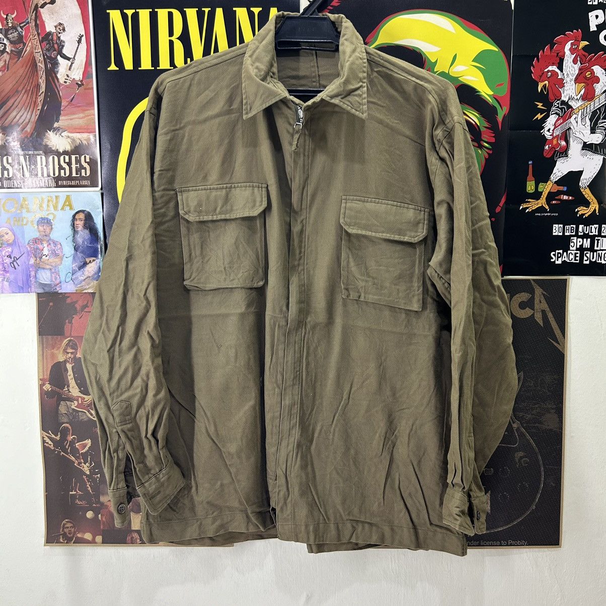 Vintage Vintage Denim by Issey Miyake Zipper Jacket Size US L / EU 52-54 / 3 - 1 Thumbnail